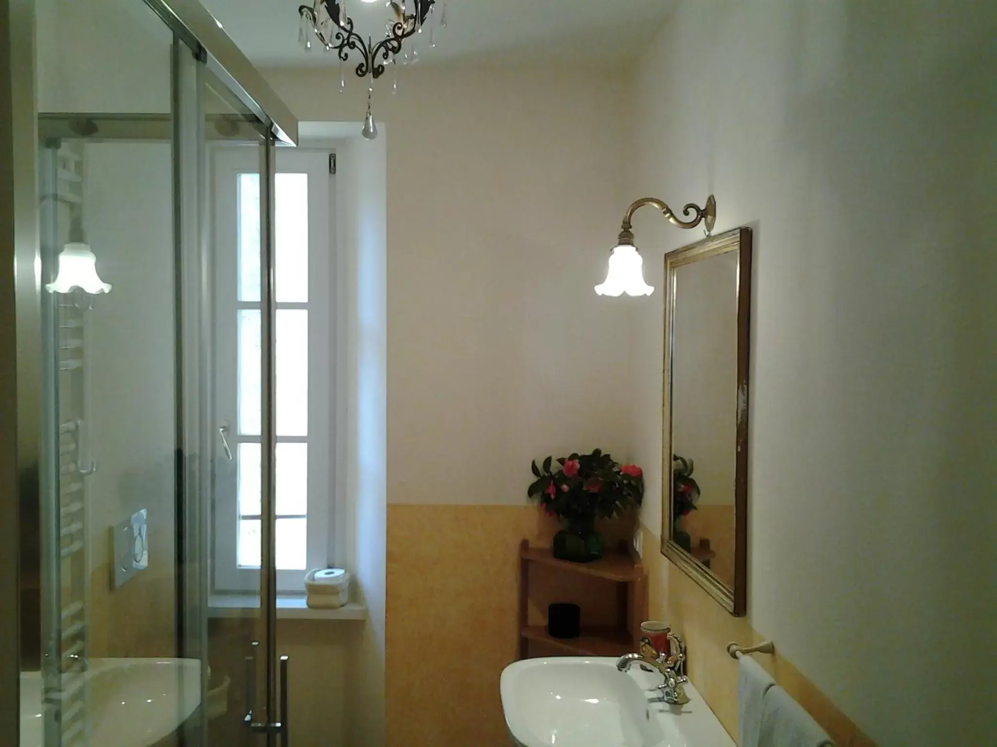 Bathroom in Villa Corti