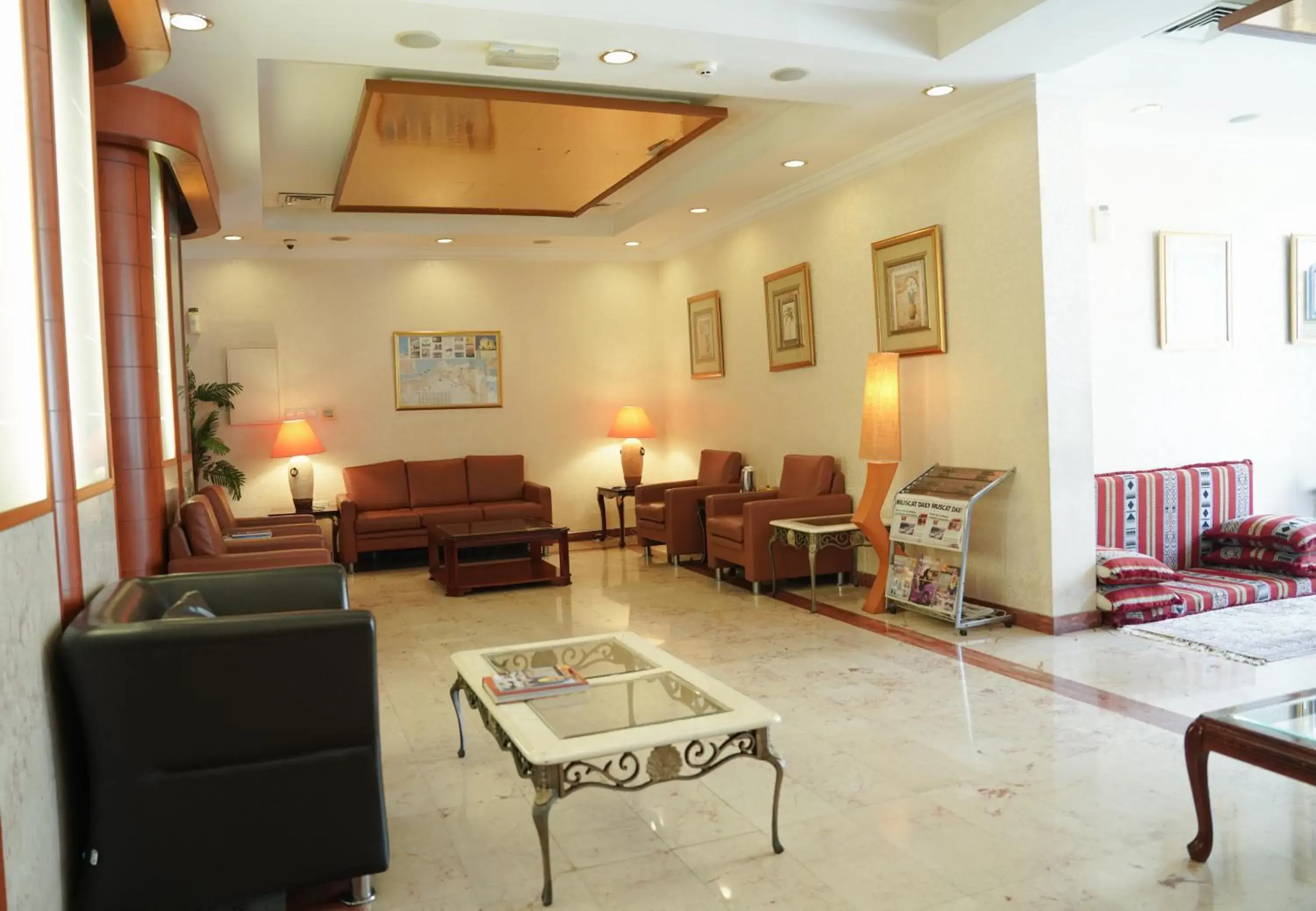 Lobby or reception in Safeer International Hotel