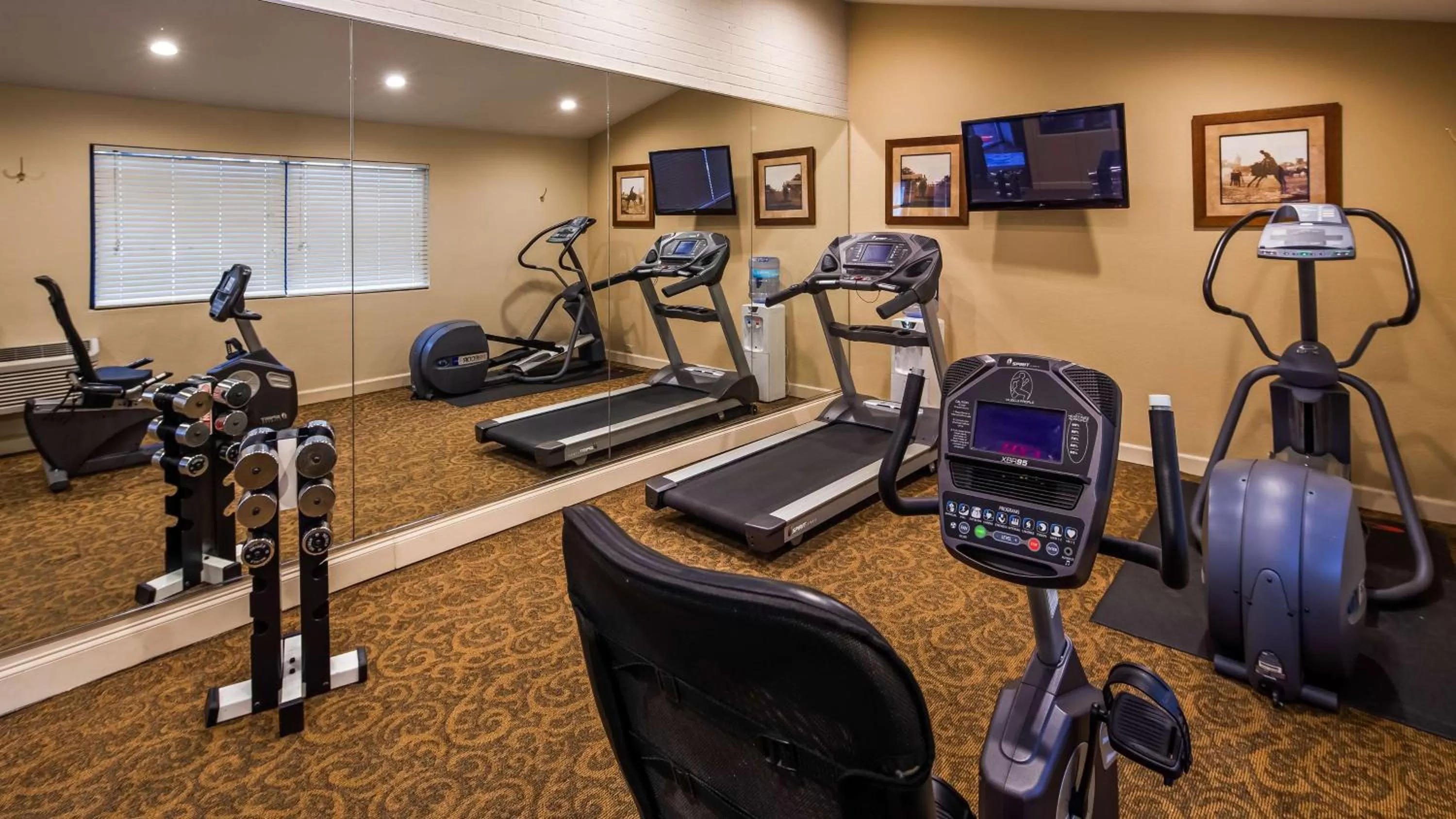 Fitness centre/facilities in Best Western Shelbyville Lodge