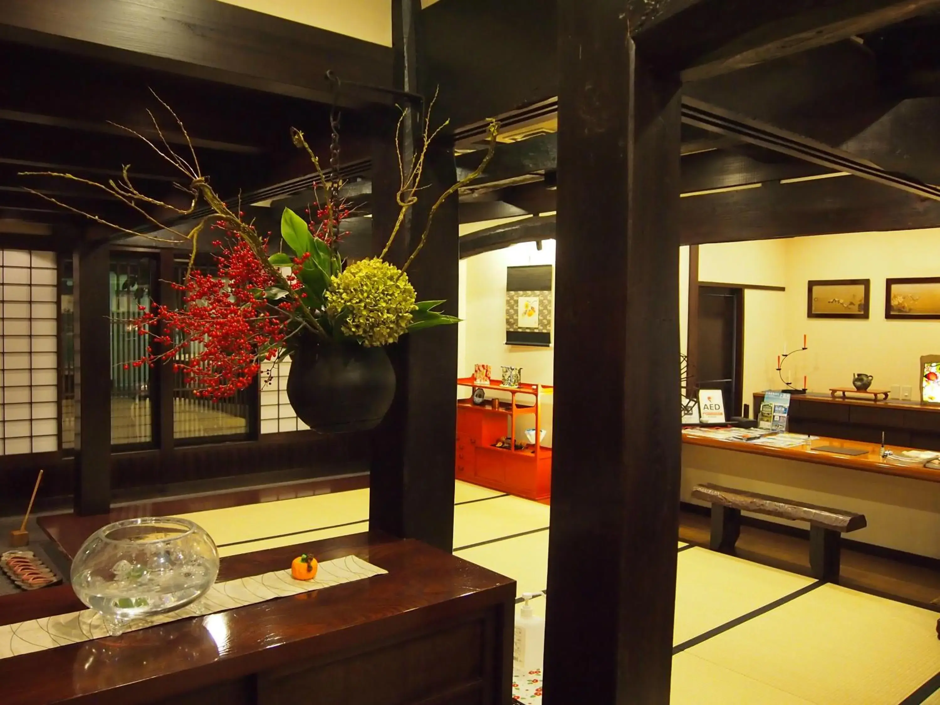 Lobby or reception in Ryokan Oyado Koto No Yume