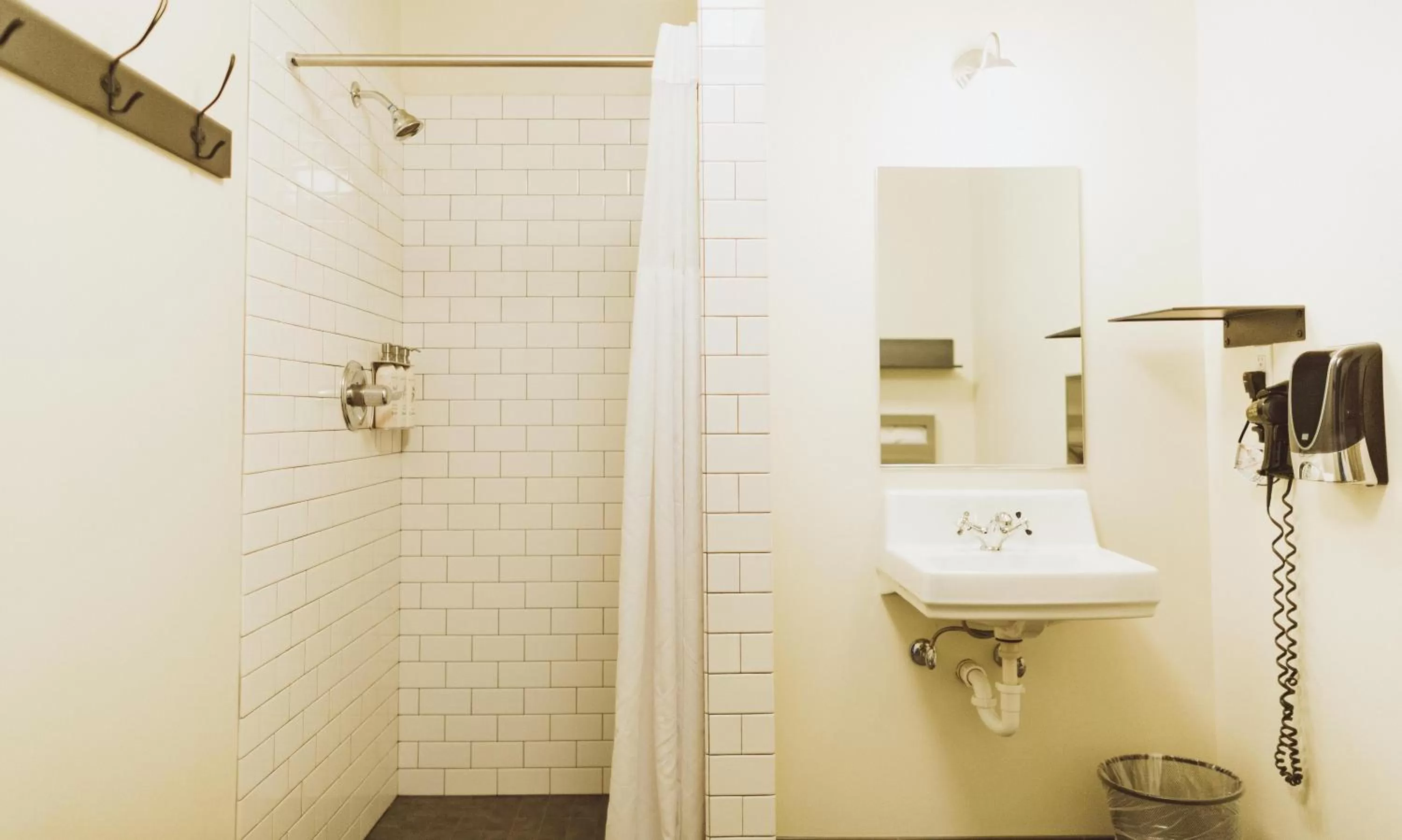 Shower in The Society Hotel