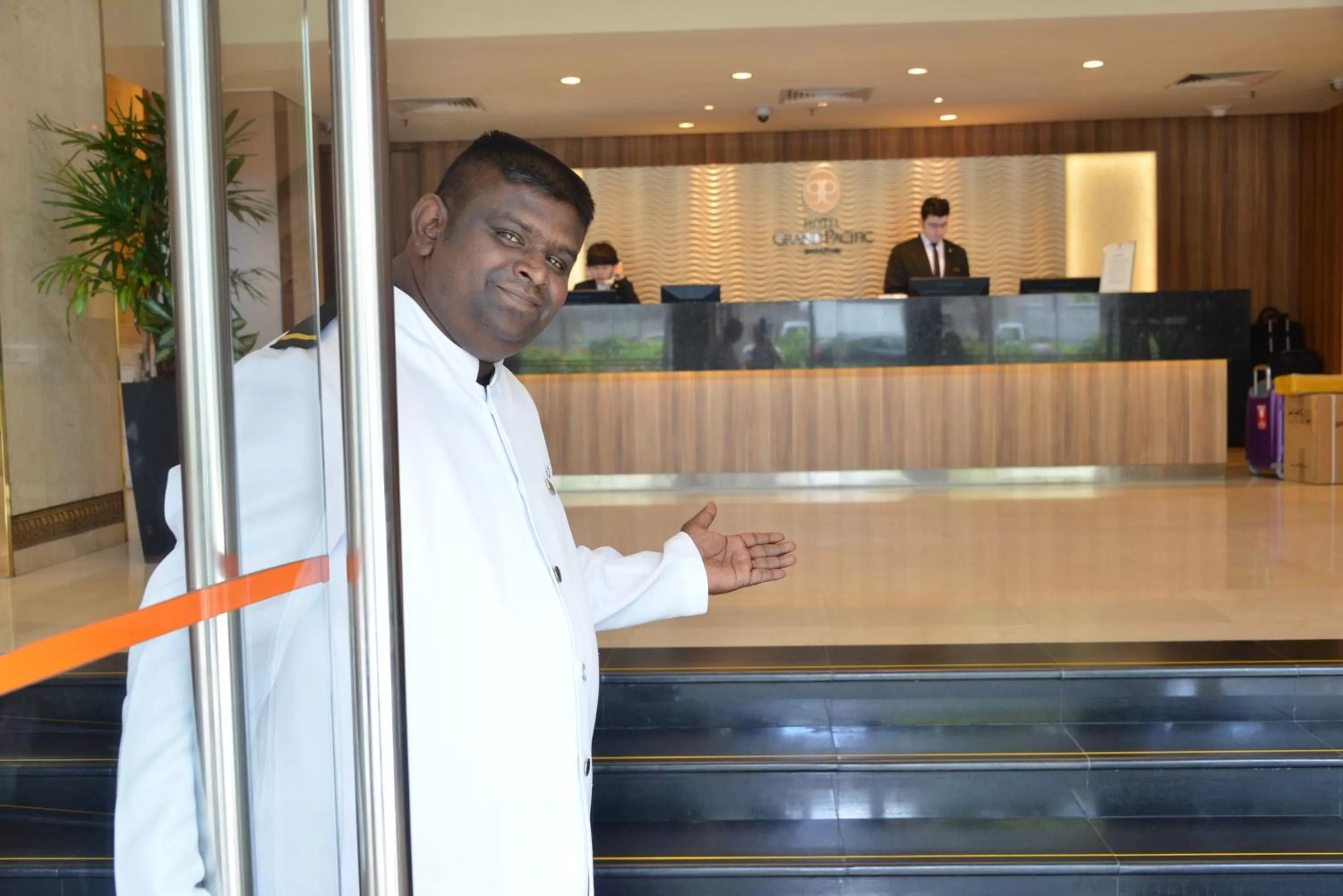 Staff in Hotel Grand Pacific