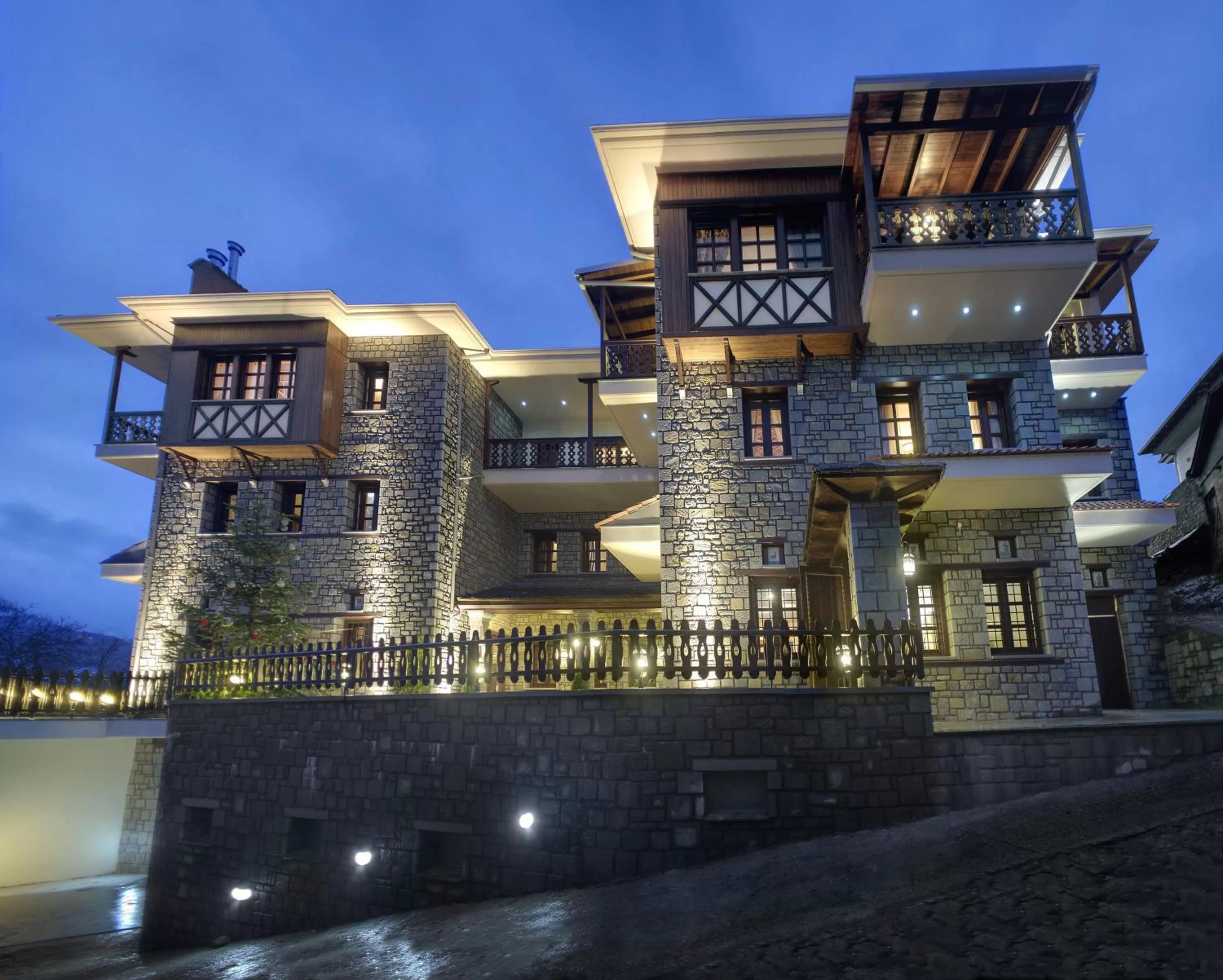 Bird's eye view in AROMA DRYOS SPA & ECO Hotel