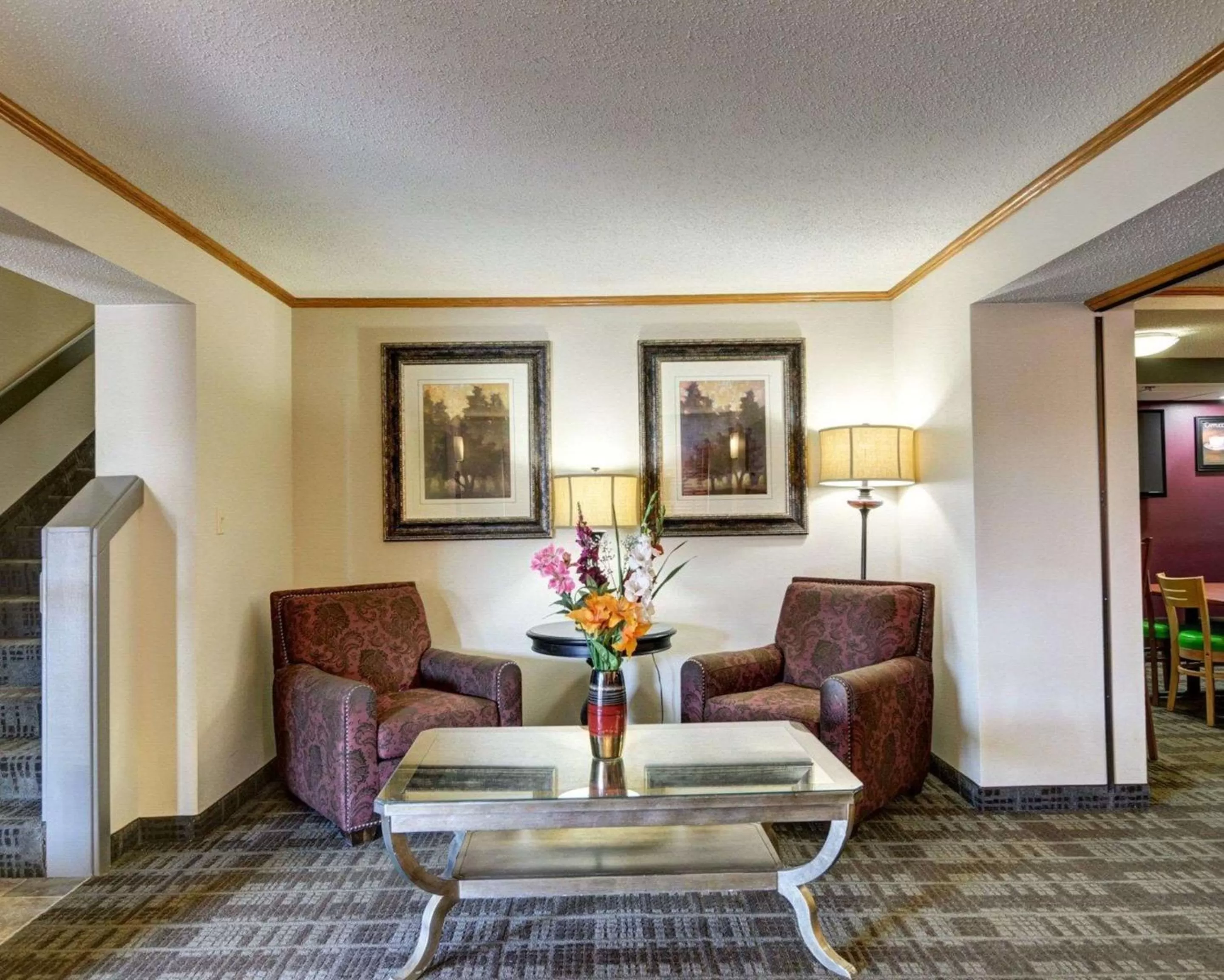 Lobby or reception in Quality Inn Fort Smith I-540