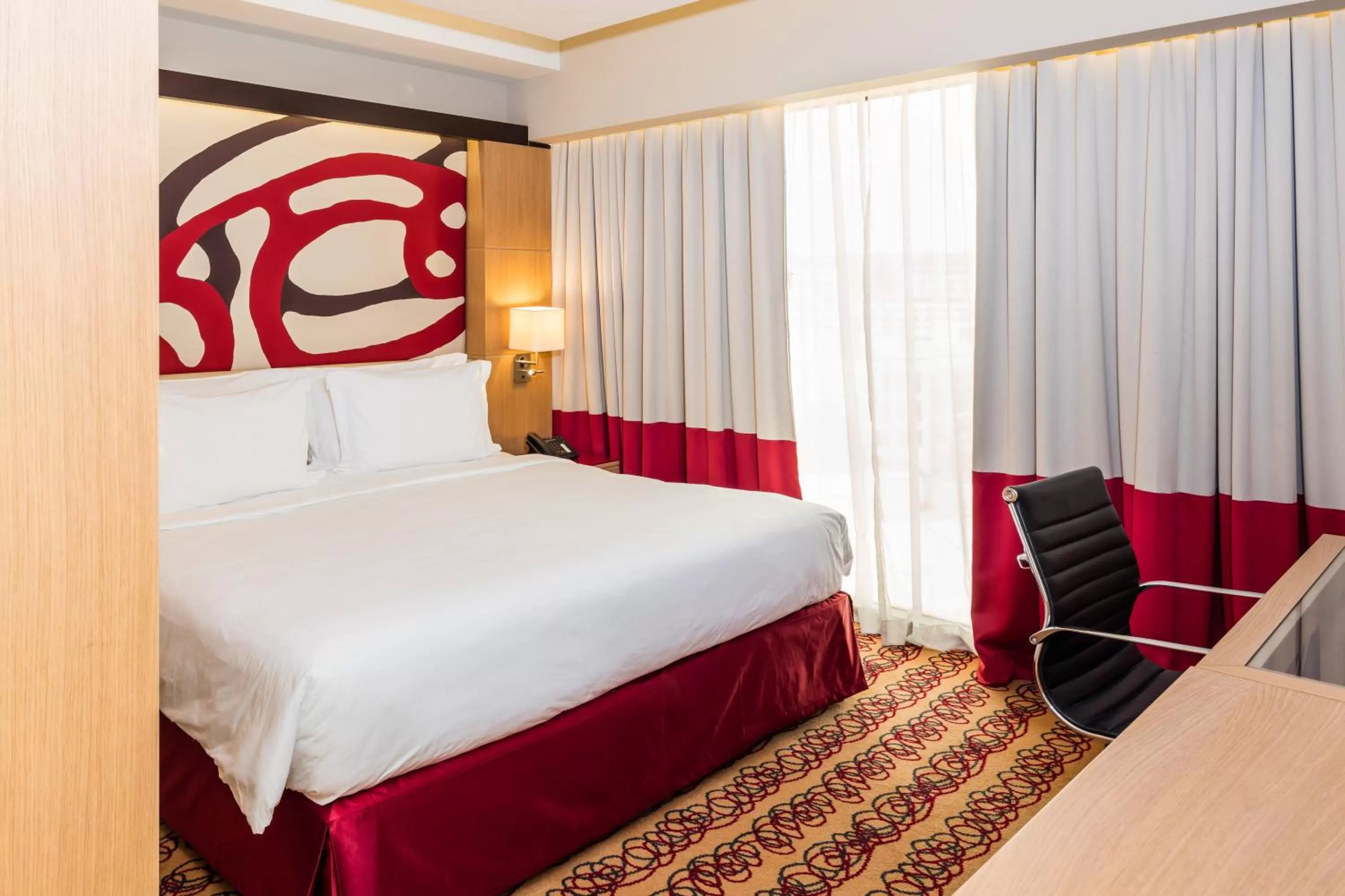 Bed in Radisson Blu Hotel, Doha