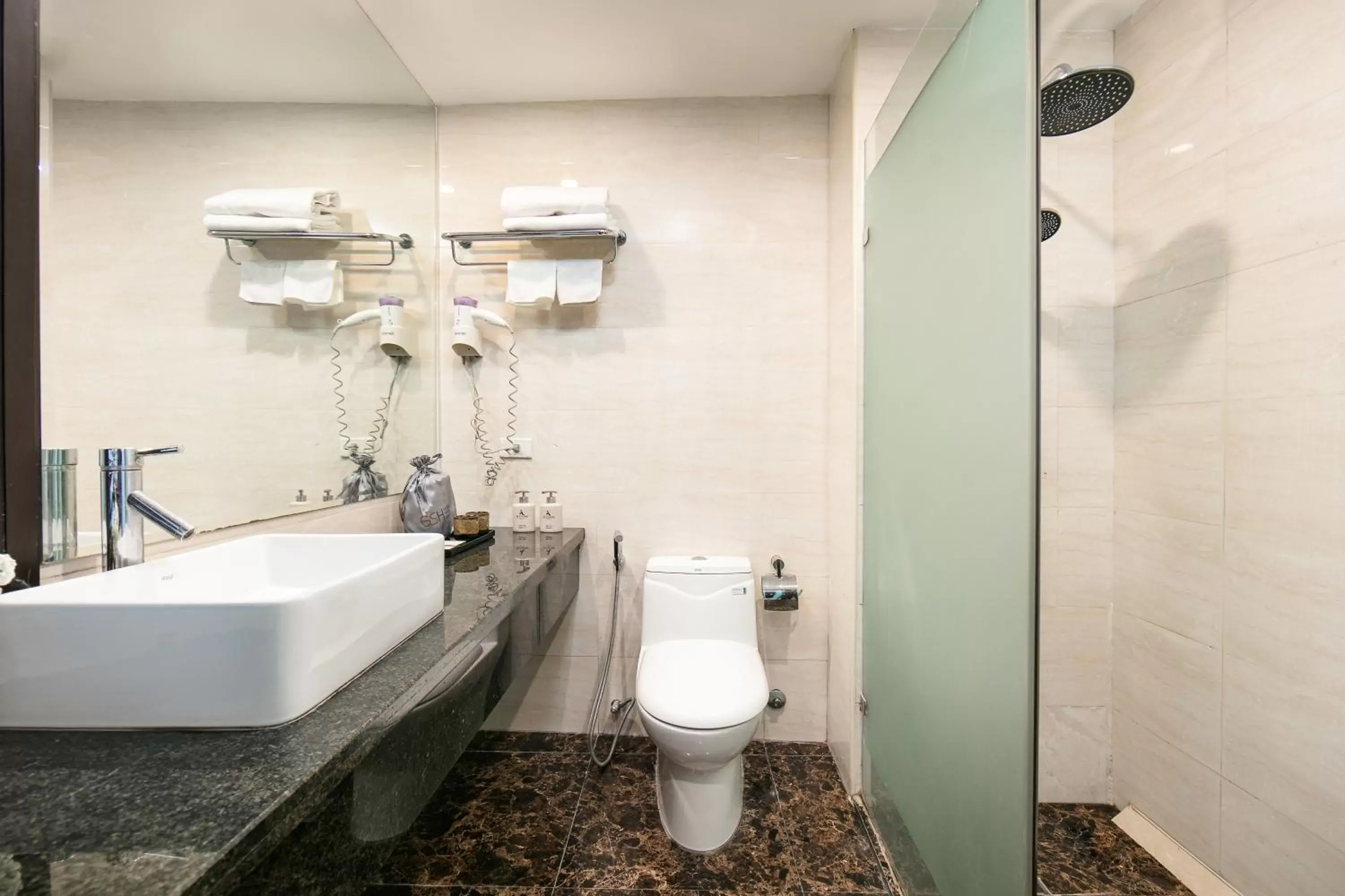 Shower, Bathroom in Hanoi La Palm Premier Hotel & Spa