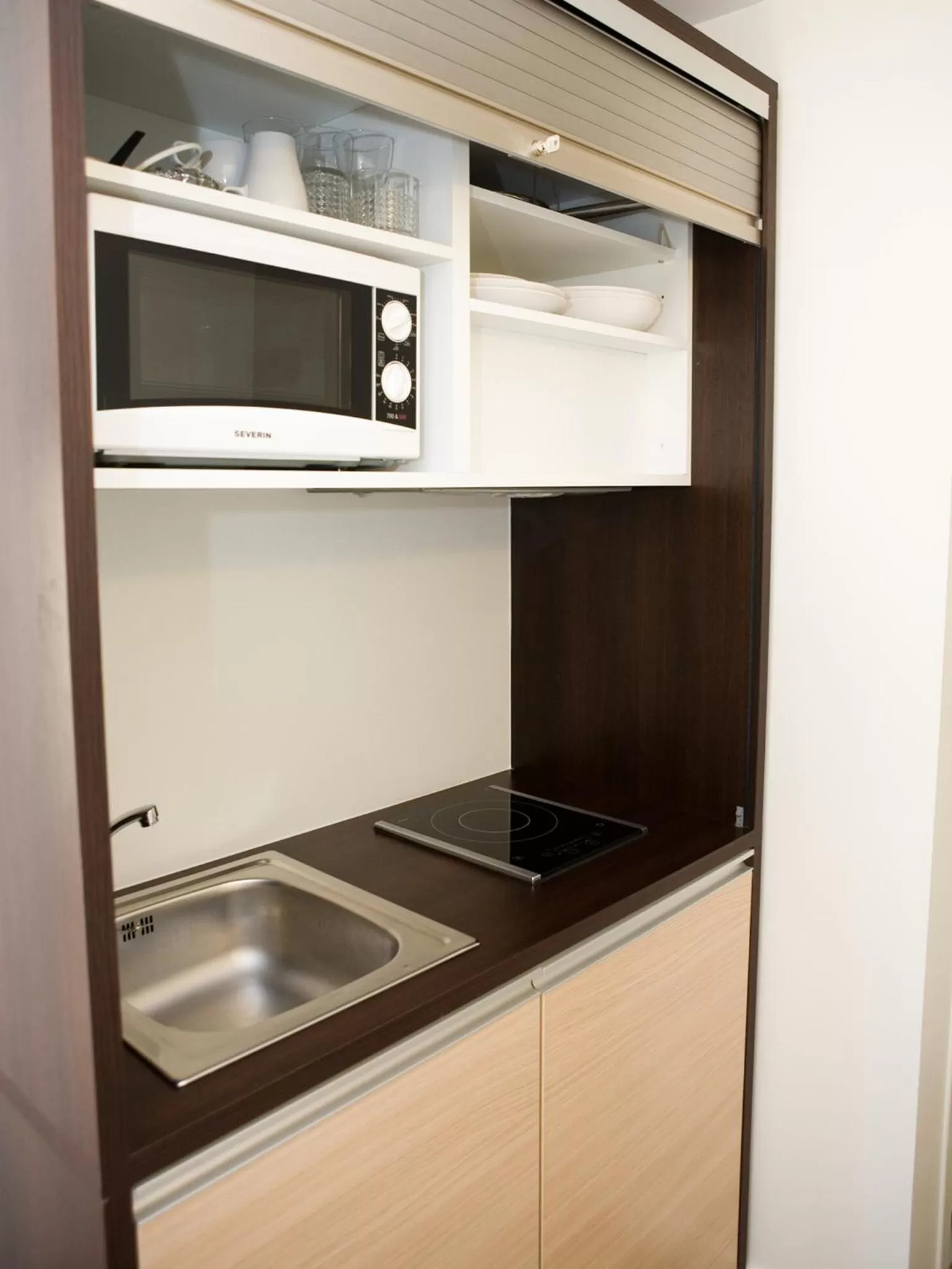 Kitchen or kitchenette in Hotel Residence Alaïa