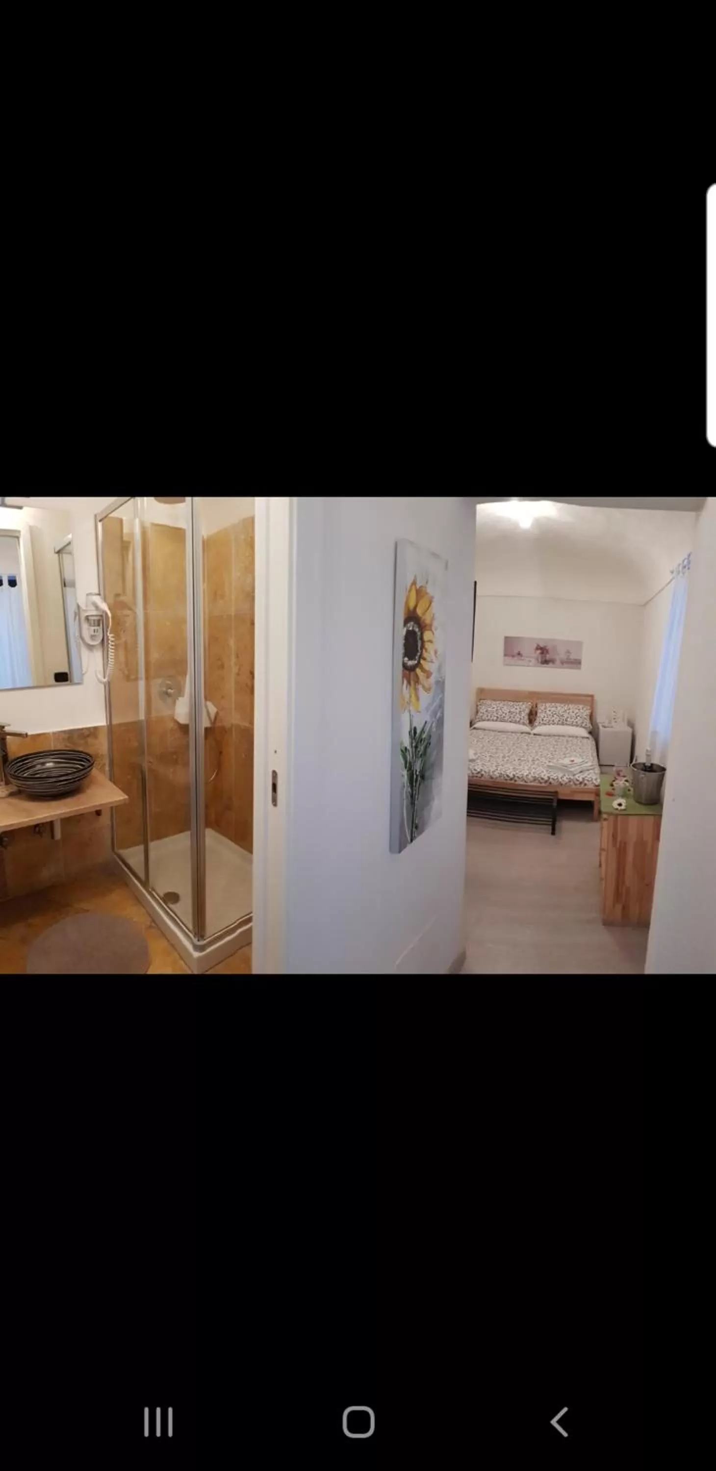 Shower, Bed in Il Daviduccio