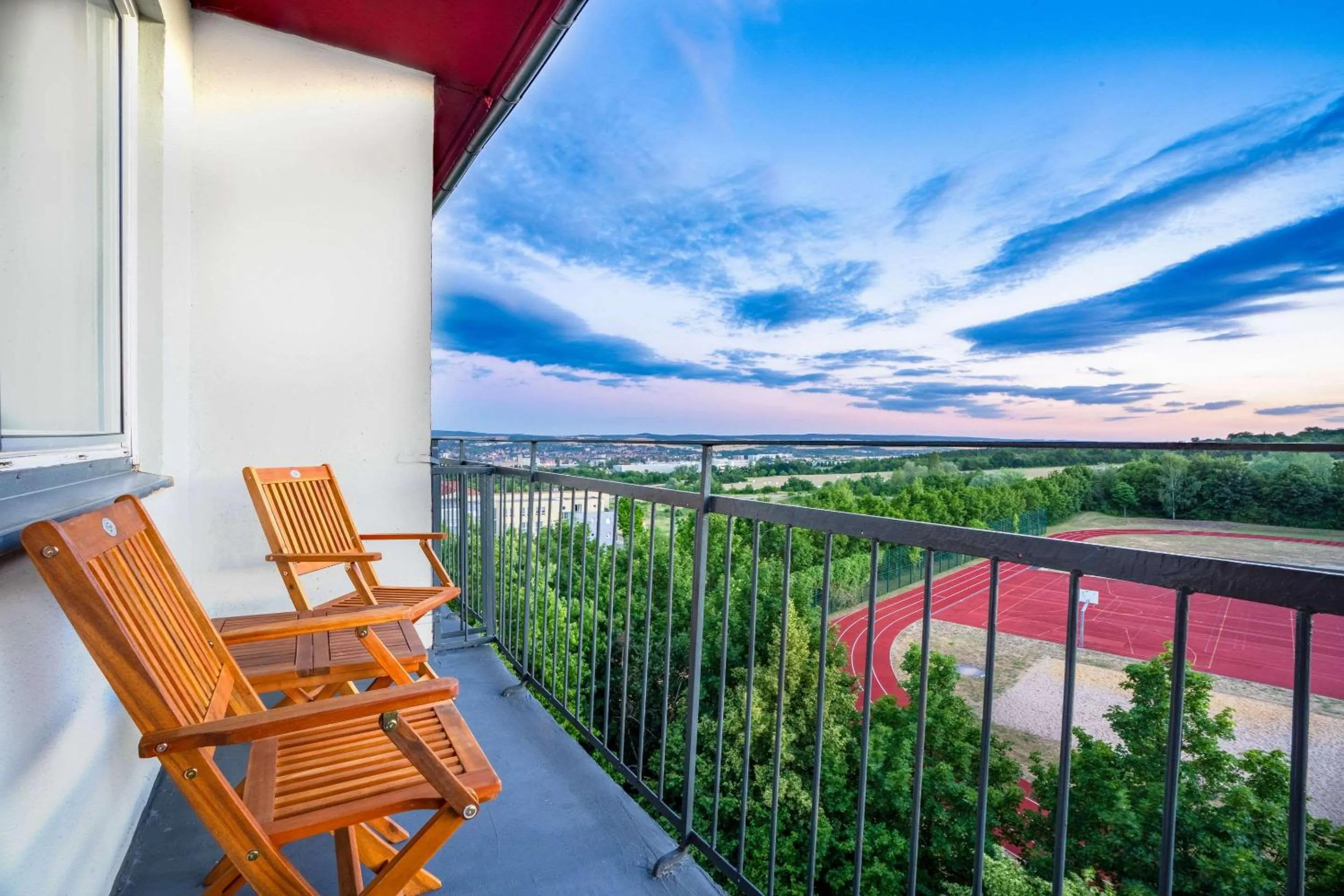 Triple Room with Balcony in Soibelmanns Hotel Weimar
