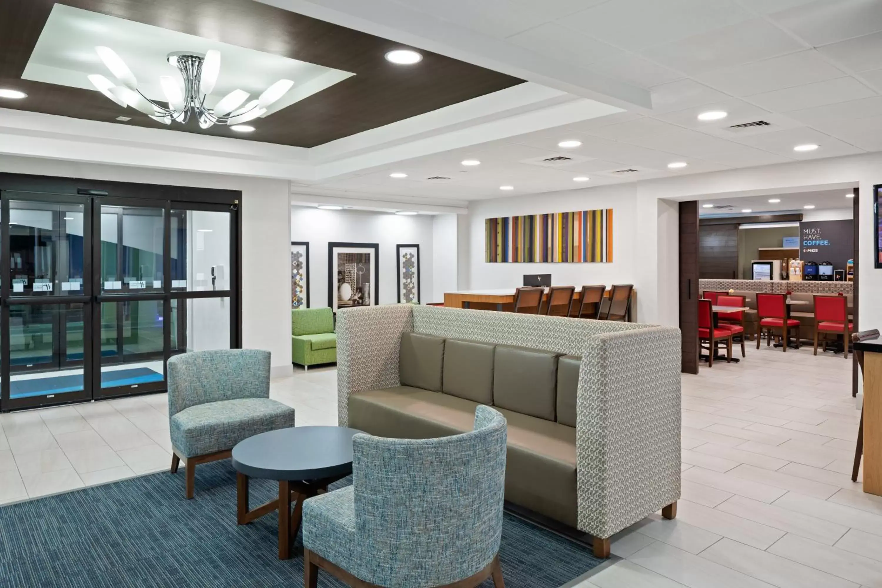 Lobby or reception, Lobby/Reception in Holiday Inn Express - Atlanta-Kennesaw, an IHG Hotel