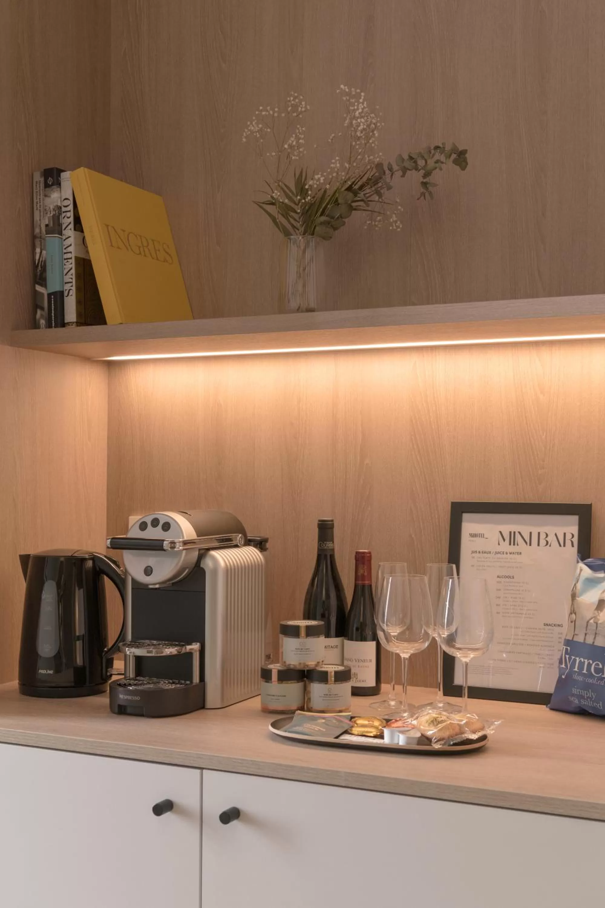 Coffee/tea facilities in MiHotel Sala