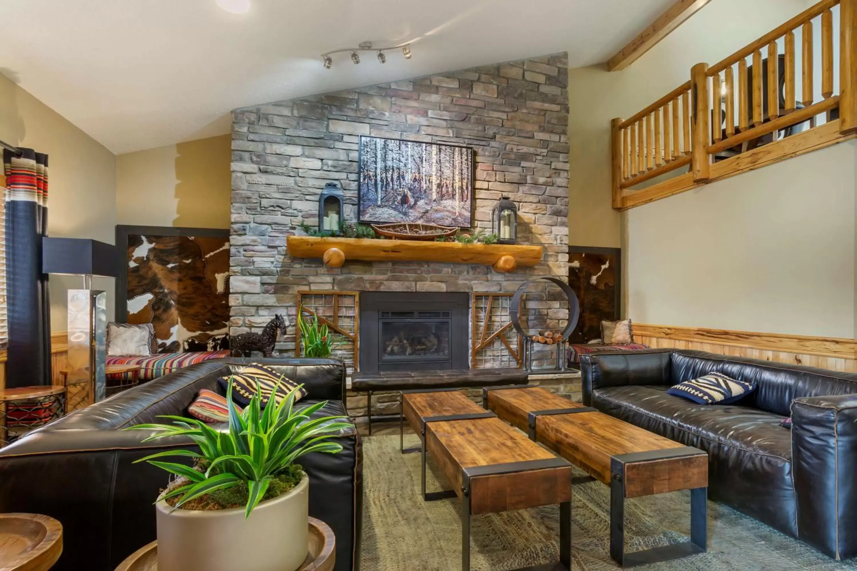 Lobby or reception, Seating Area in Best Western Plus McCall Lodge and Suites