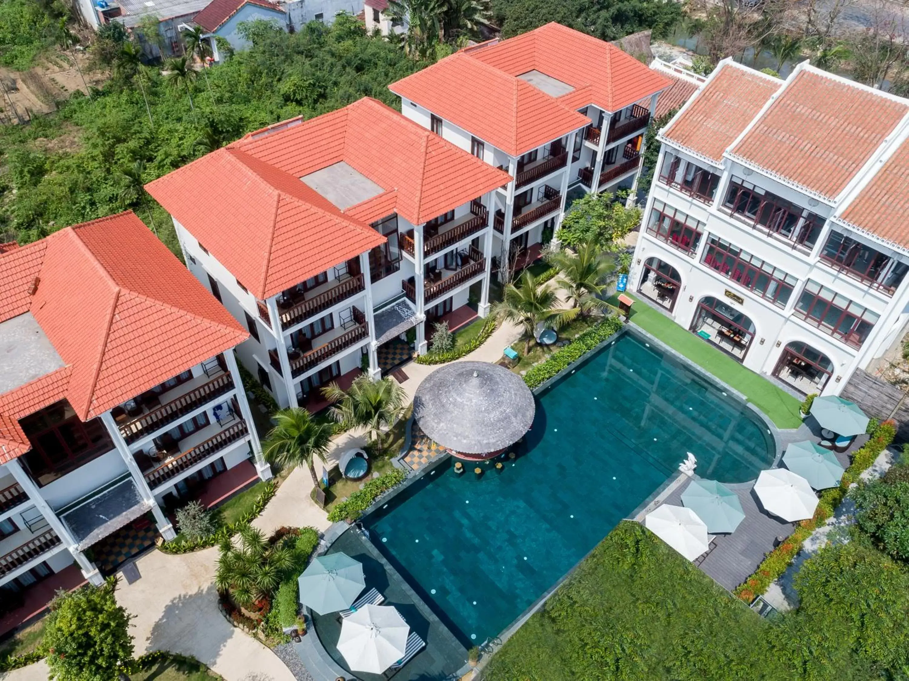 Bird's eye view, Bird's-eye View in Hoi An Emotion Boutique Hotel