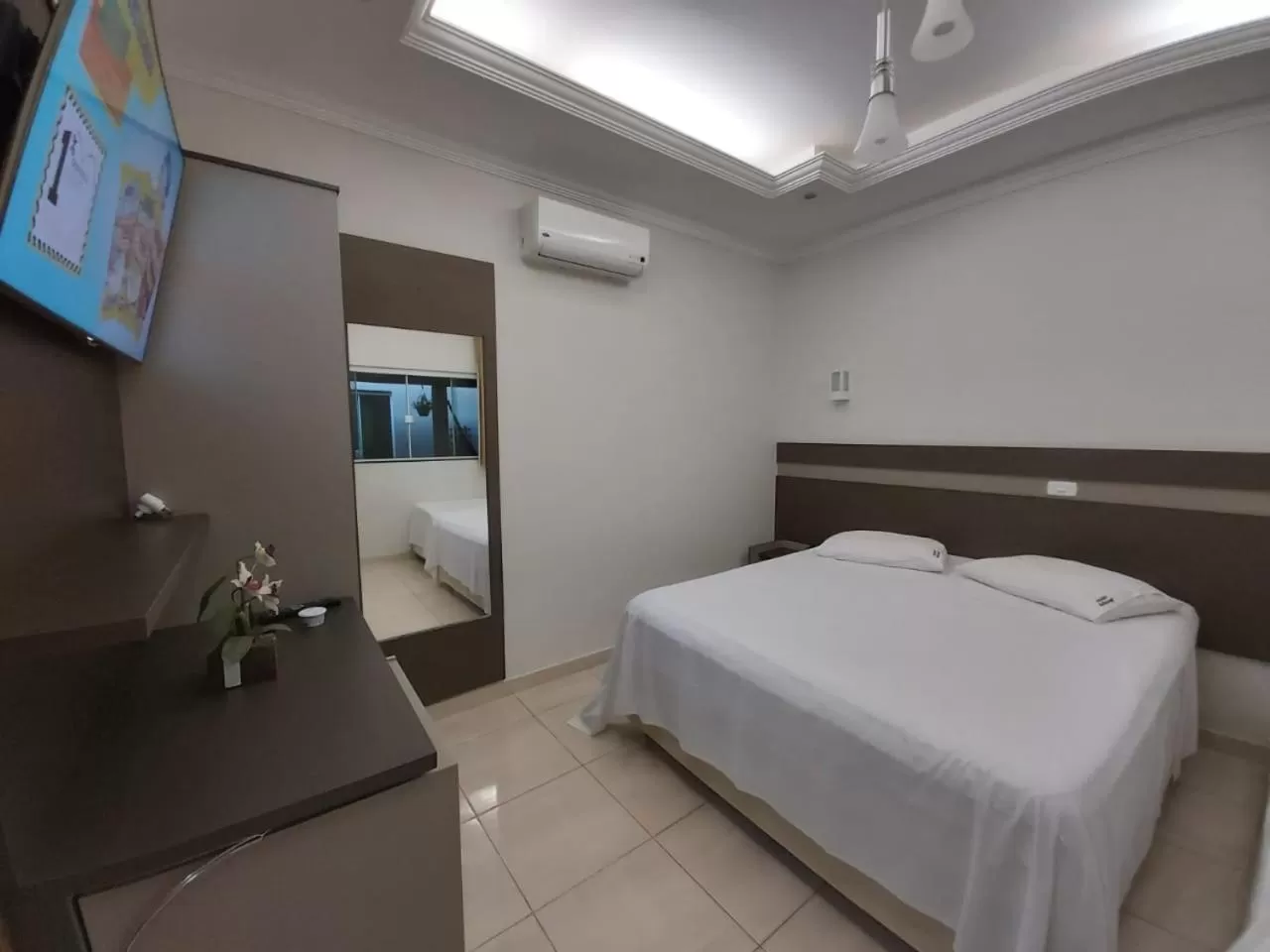 Bed in Pousada DuKalango