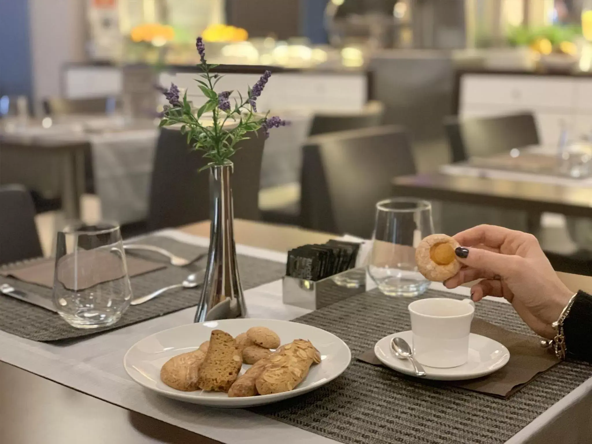 Food close-up in Hotel La Bussola