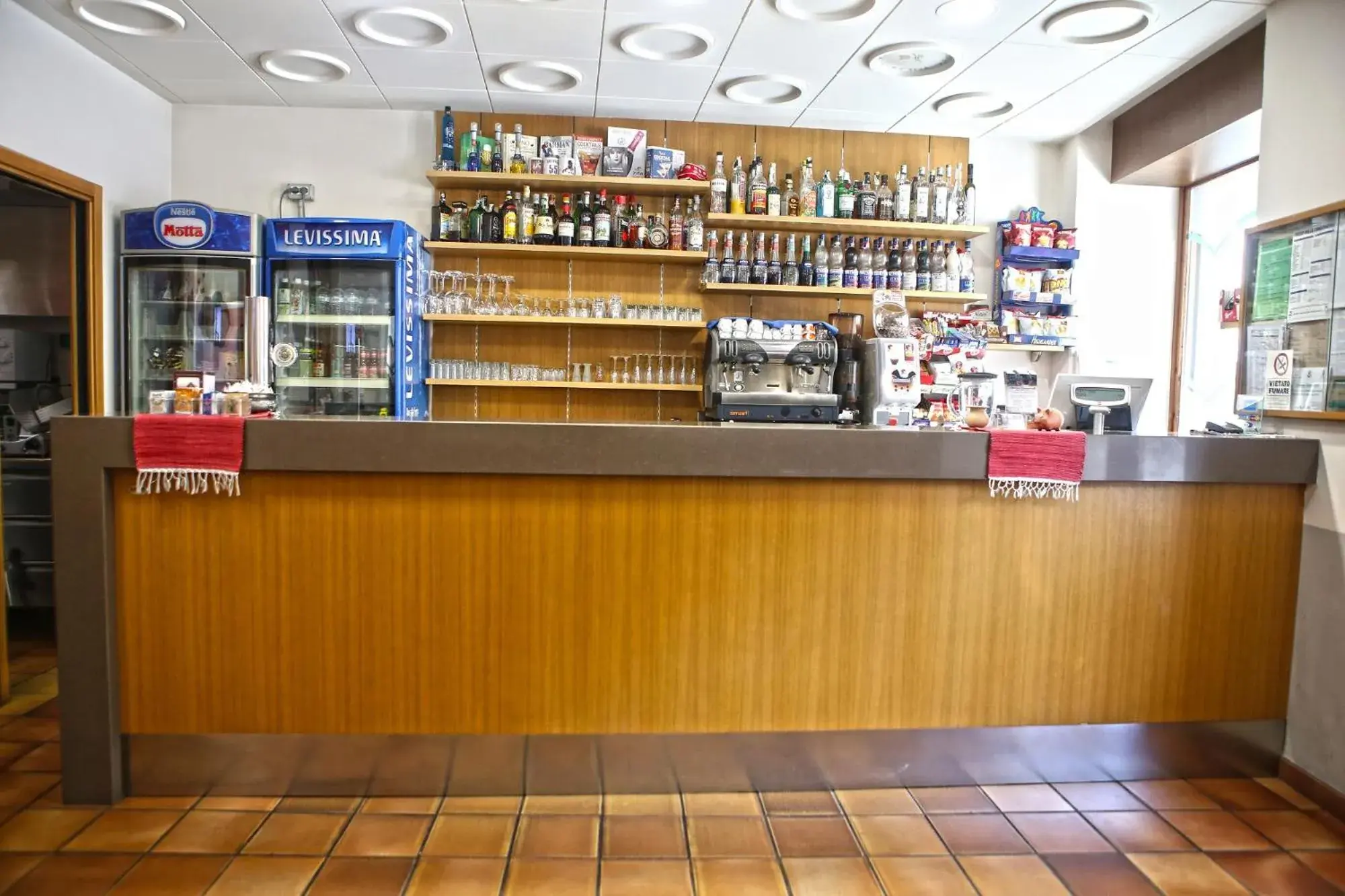 Lobby or reception in Albergo Gusmeroli