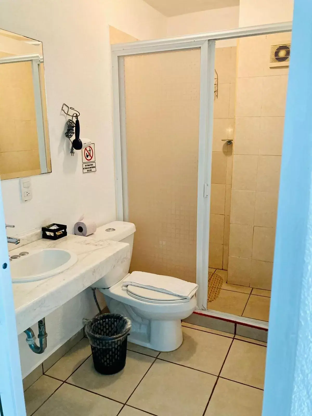 Bathroom in Hotel Cascada