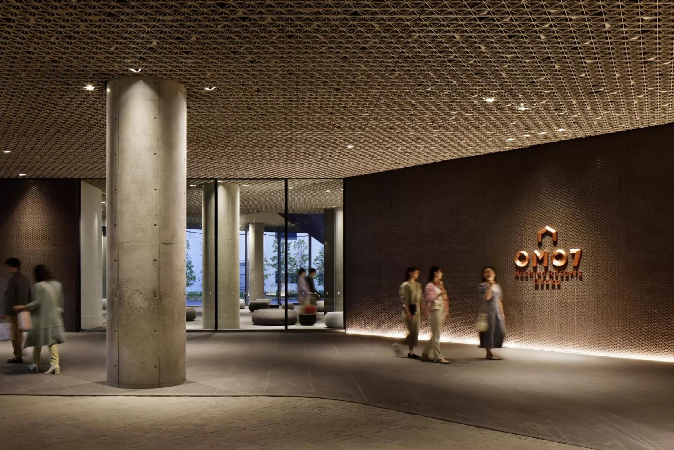 Lobby or reception in OMO7 Osaka by Hoshino Resorts
