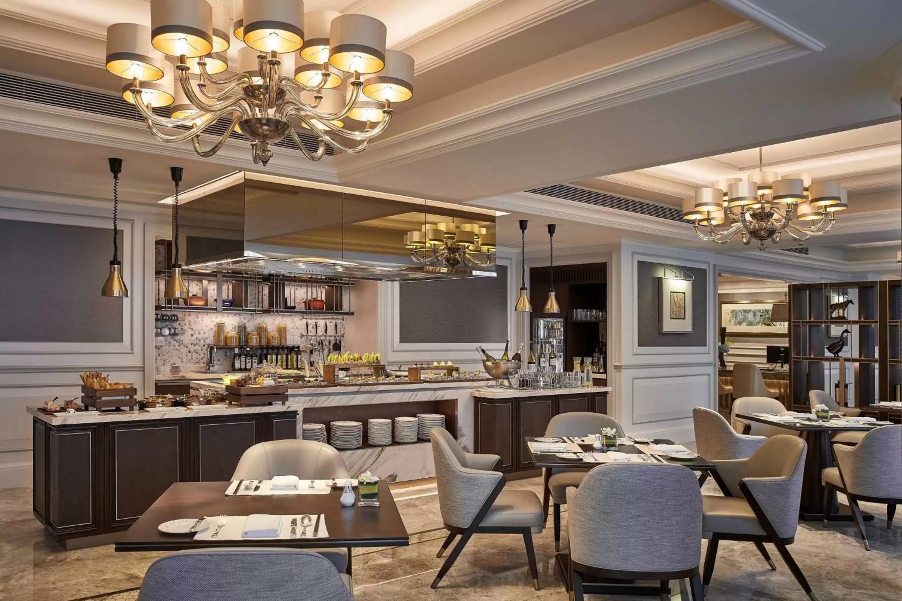 Kitchen or kitchenette, Restaurant/Places to Eat in The Ritz-Carlton, Guangzhou