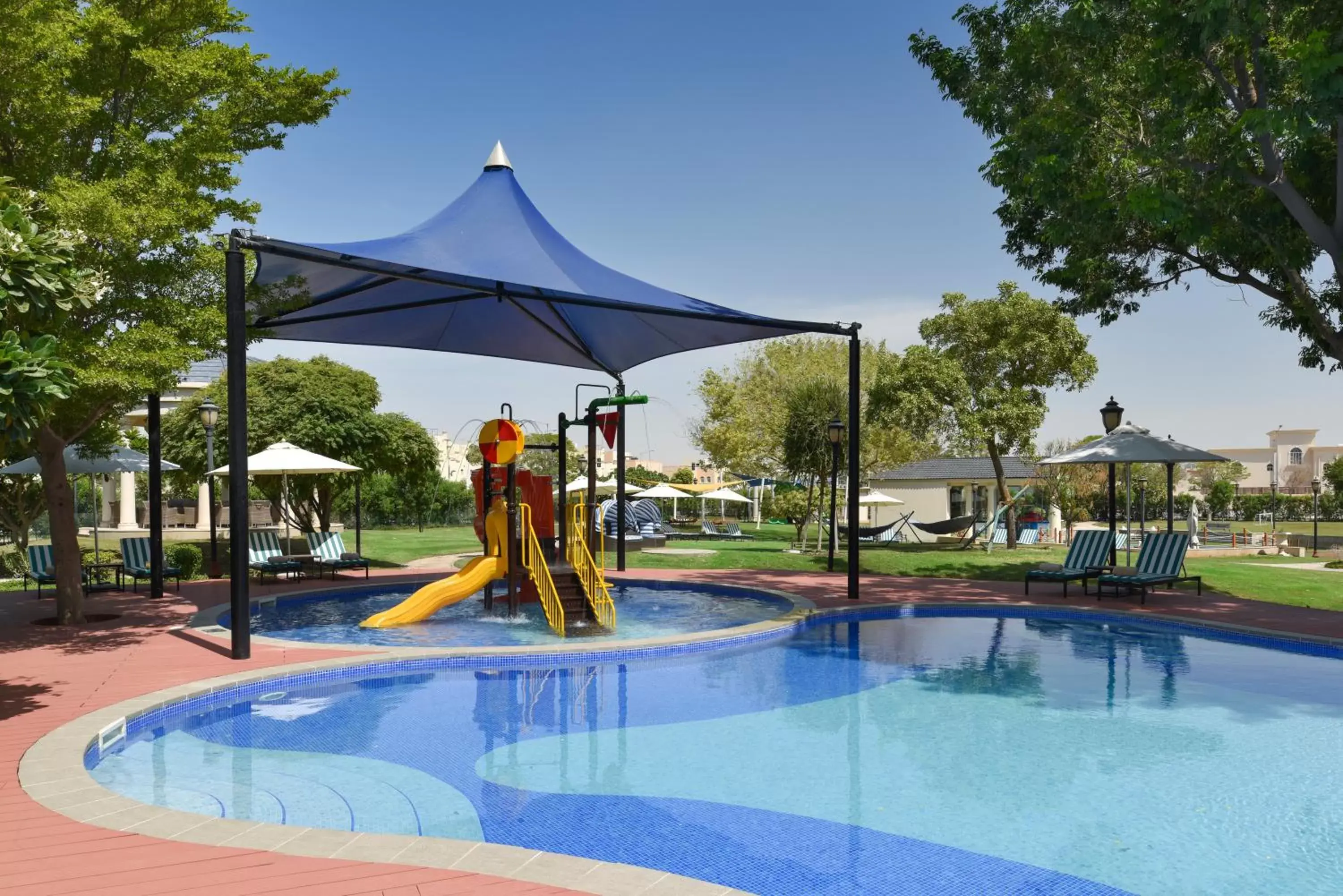 Children play ground, Swimming Pool in Al Aziziyah Boutique Hotel