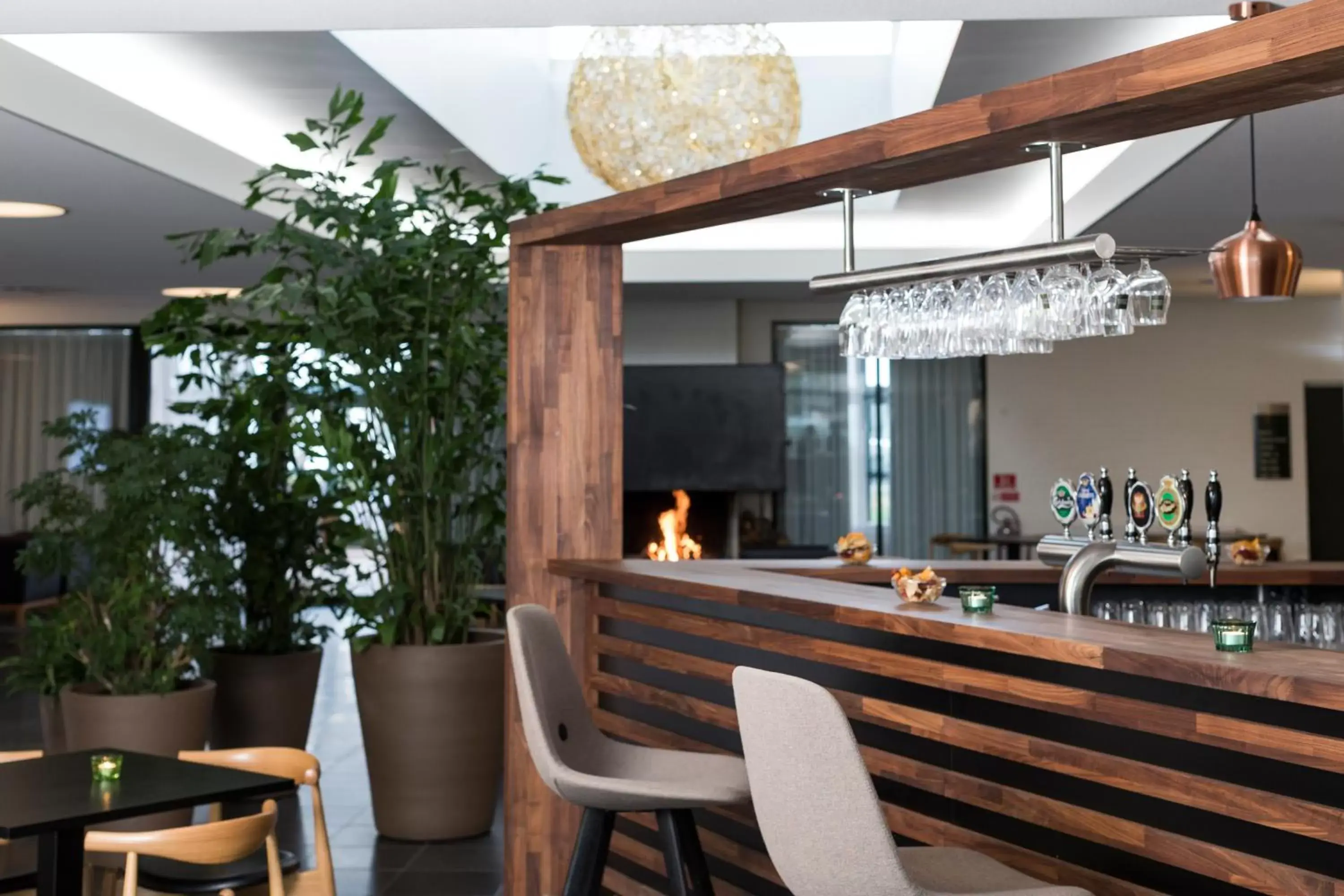 Lounge or bar, Restaurant/Places to Eat in Glostrup Park Hotel