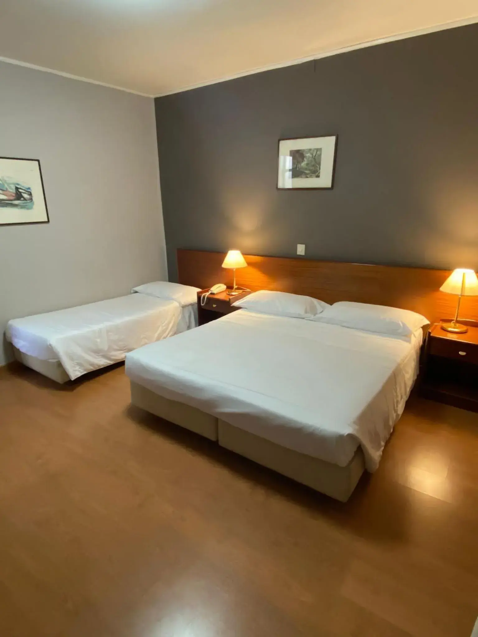 Bed in Hotel Mediterraneo