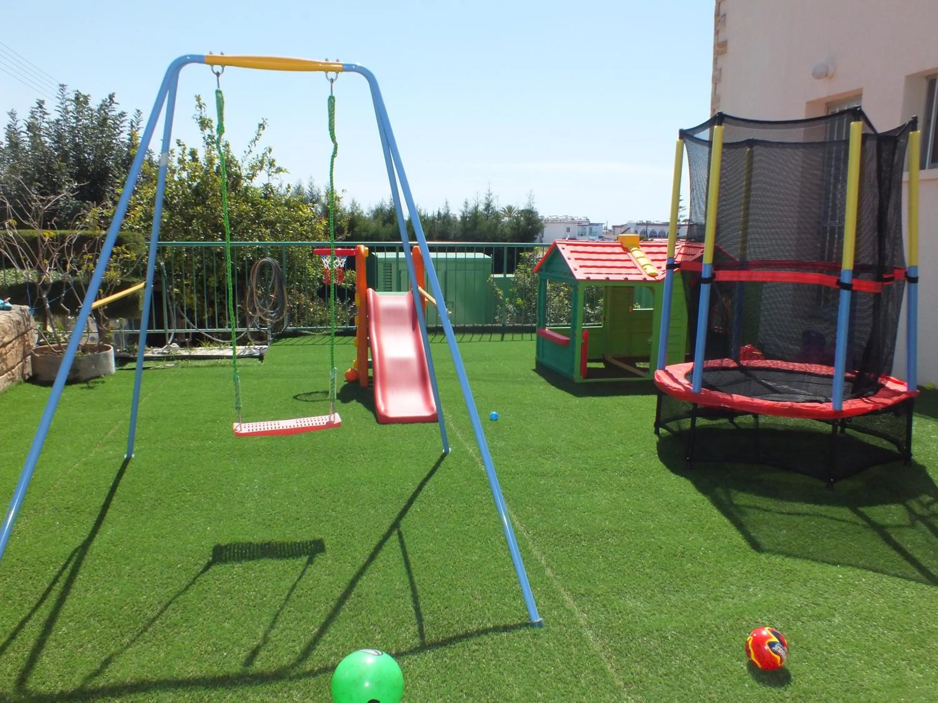 Children play ground in Petsas Apartments