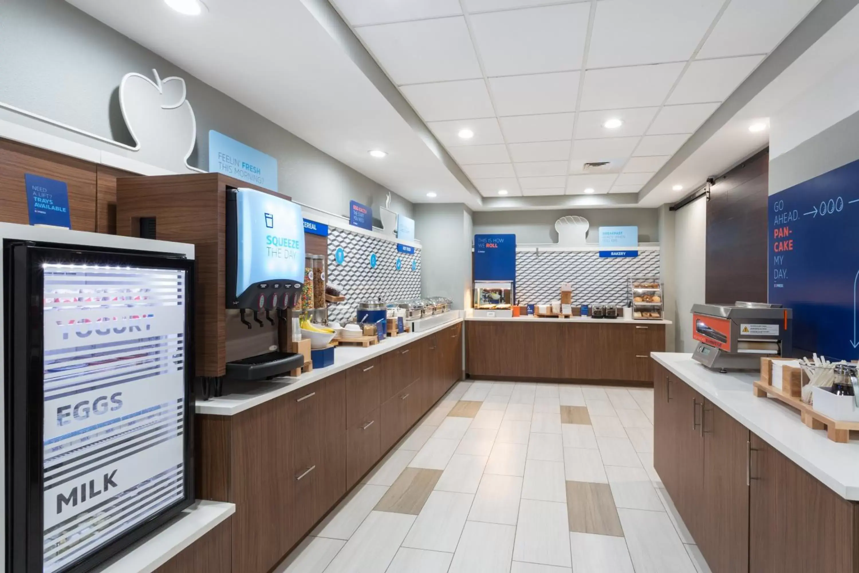 Breakfast in Holiday Inn Express & Suites. by IHG Breakfast in Holiday Inn Express & Suites. by IHG