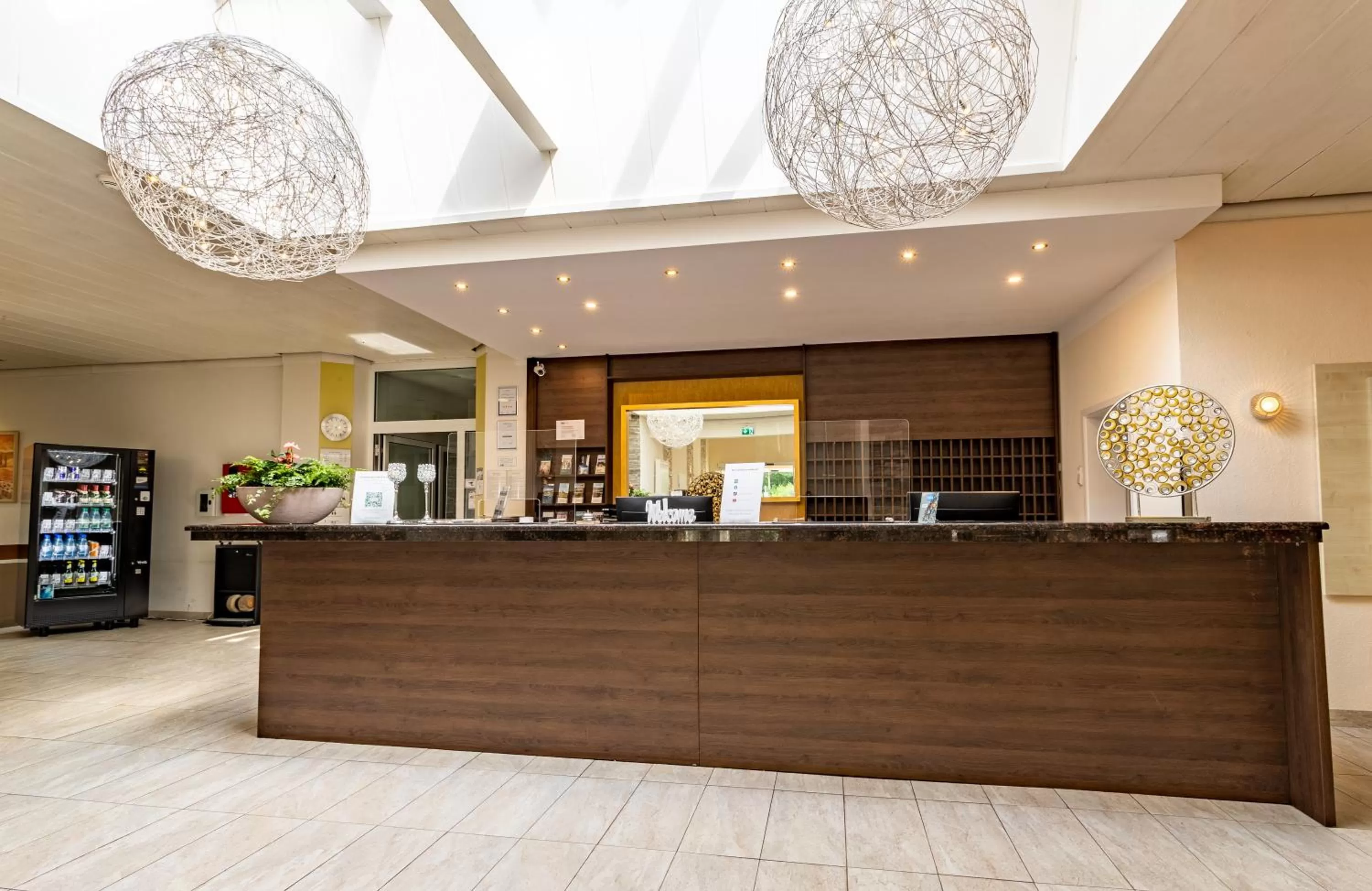 Lobby or reception in Aqualux Wellness- & Tagungshotel