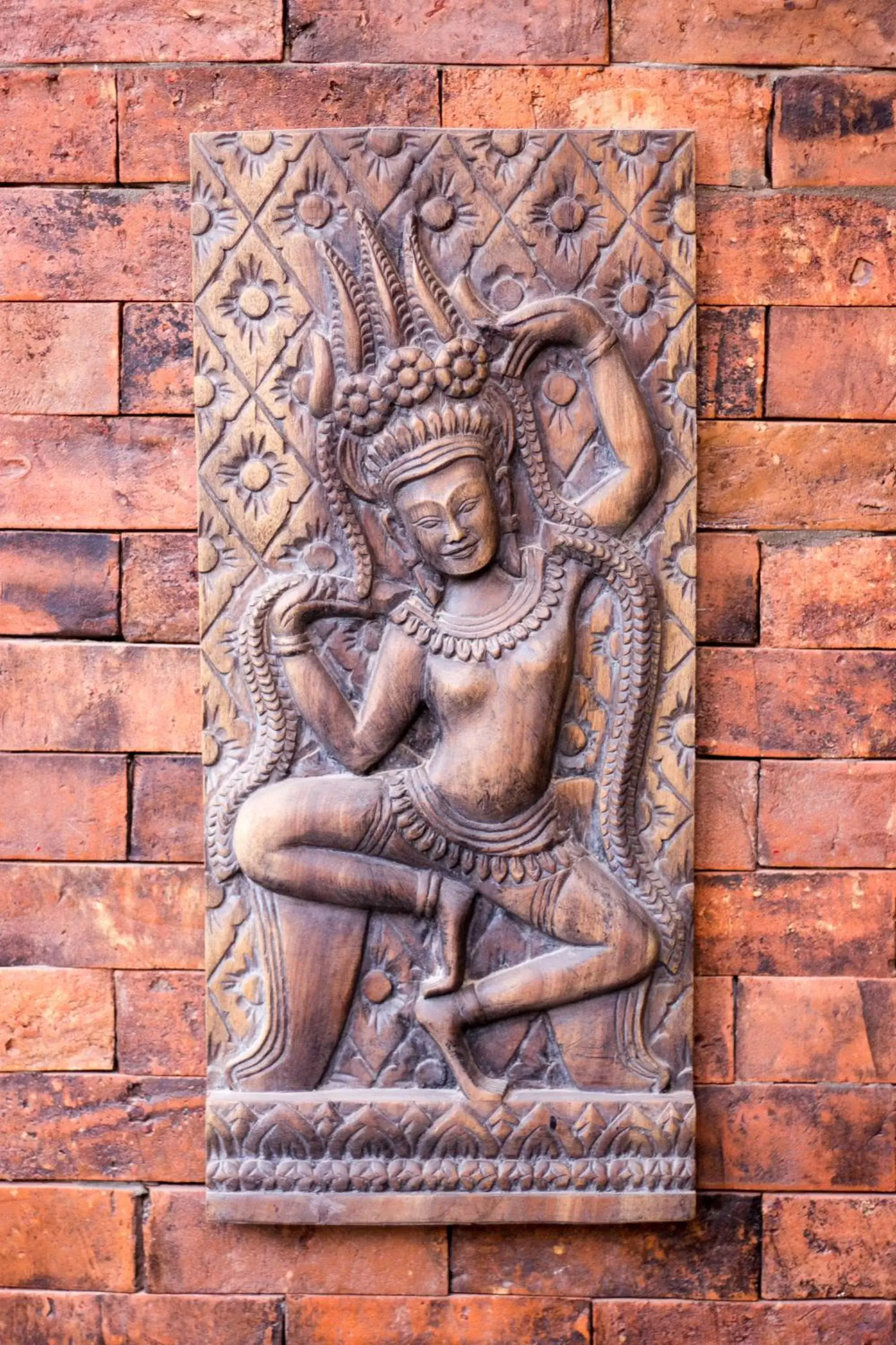 Decorative detail in Java Wooden Villa & Residence