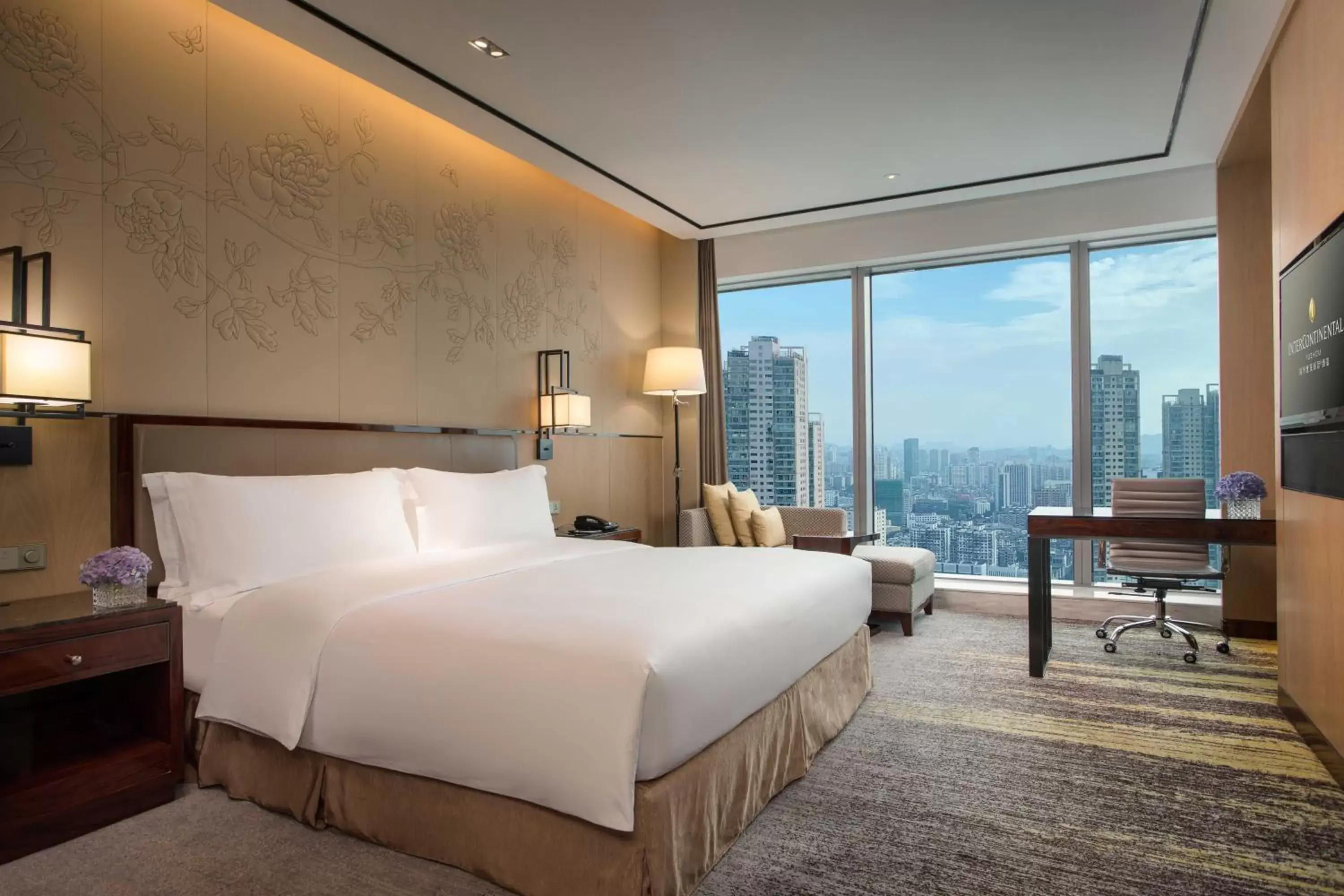 Property building, Bed in InterContinental Fuzhou Property building, Bed in InterContinental Fuzhou