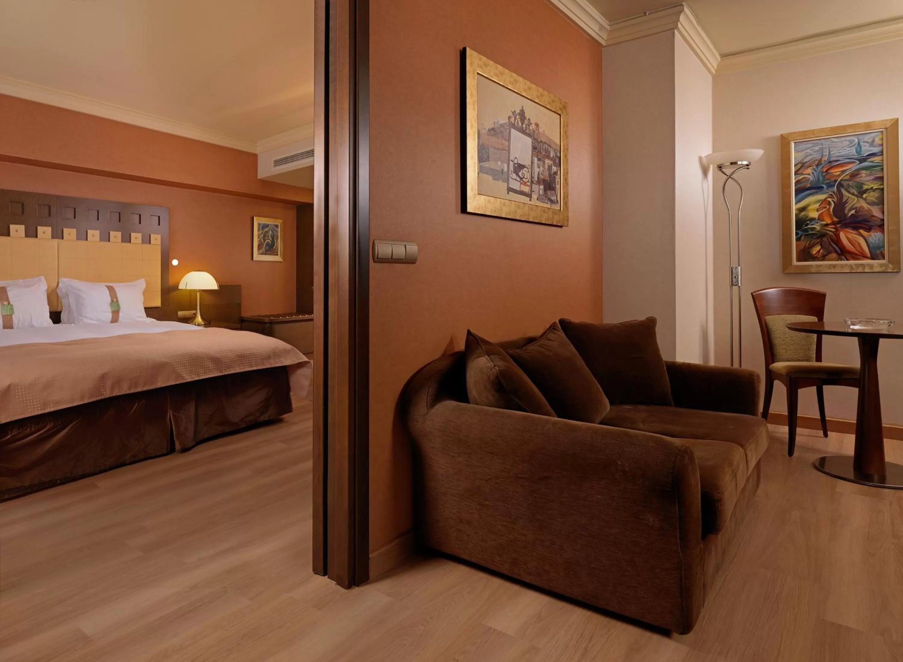 Bedroom, Bed in Holiday Inn Athens Attica Av, Airport W. by IHG