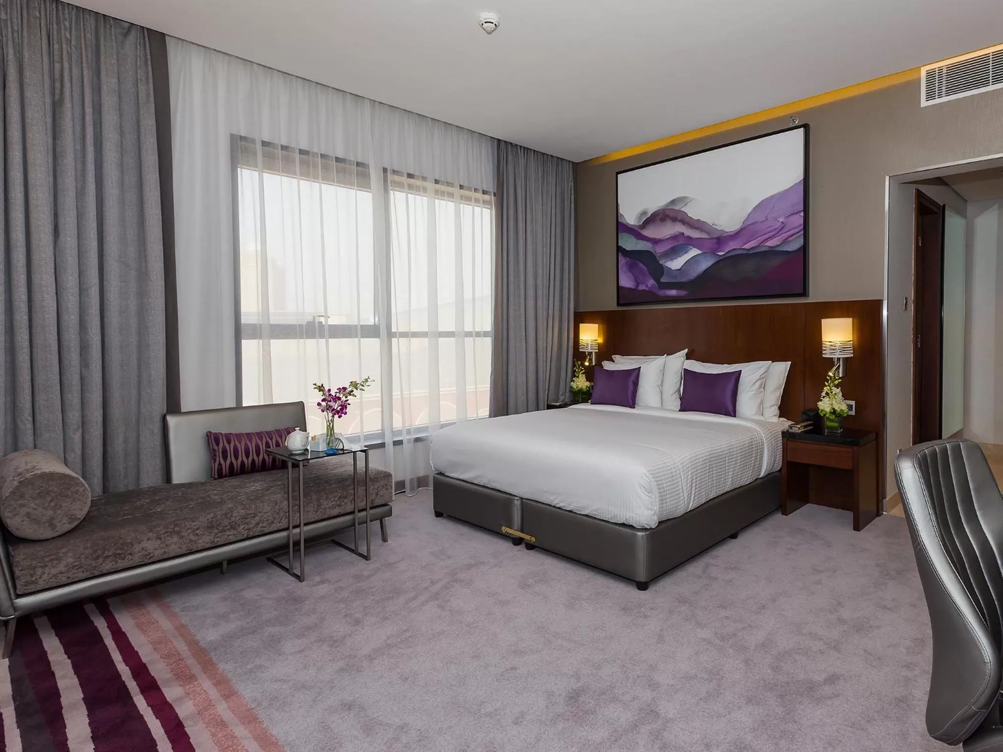 Bedroom, Bed in Flora Al Barsha Hotel At The Mall