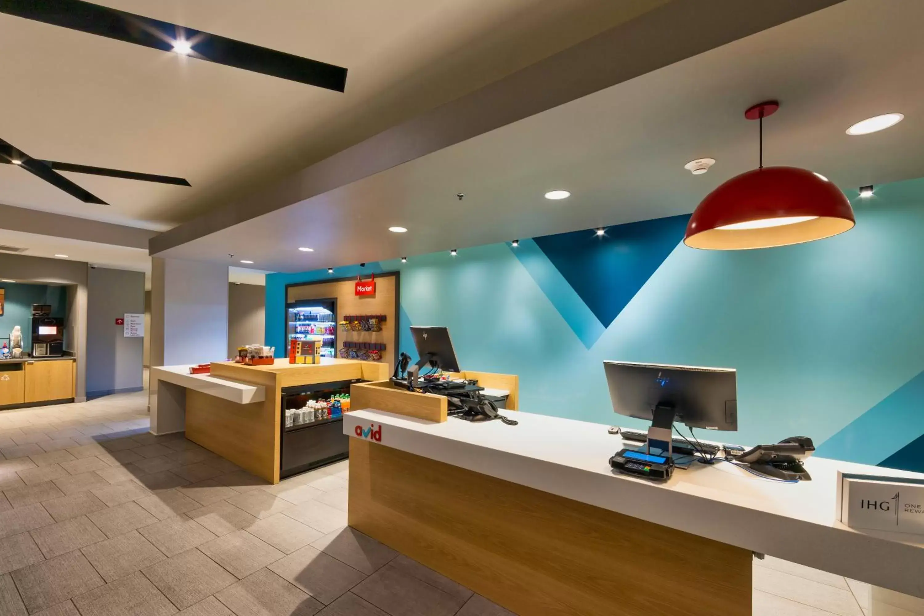 Lobby or reception, Lobby/Reception in Avid Hotels - Denver Airport Area, an IHG Hotel