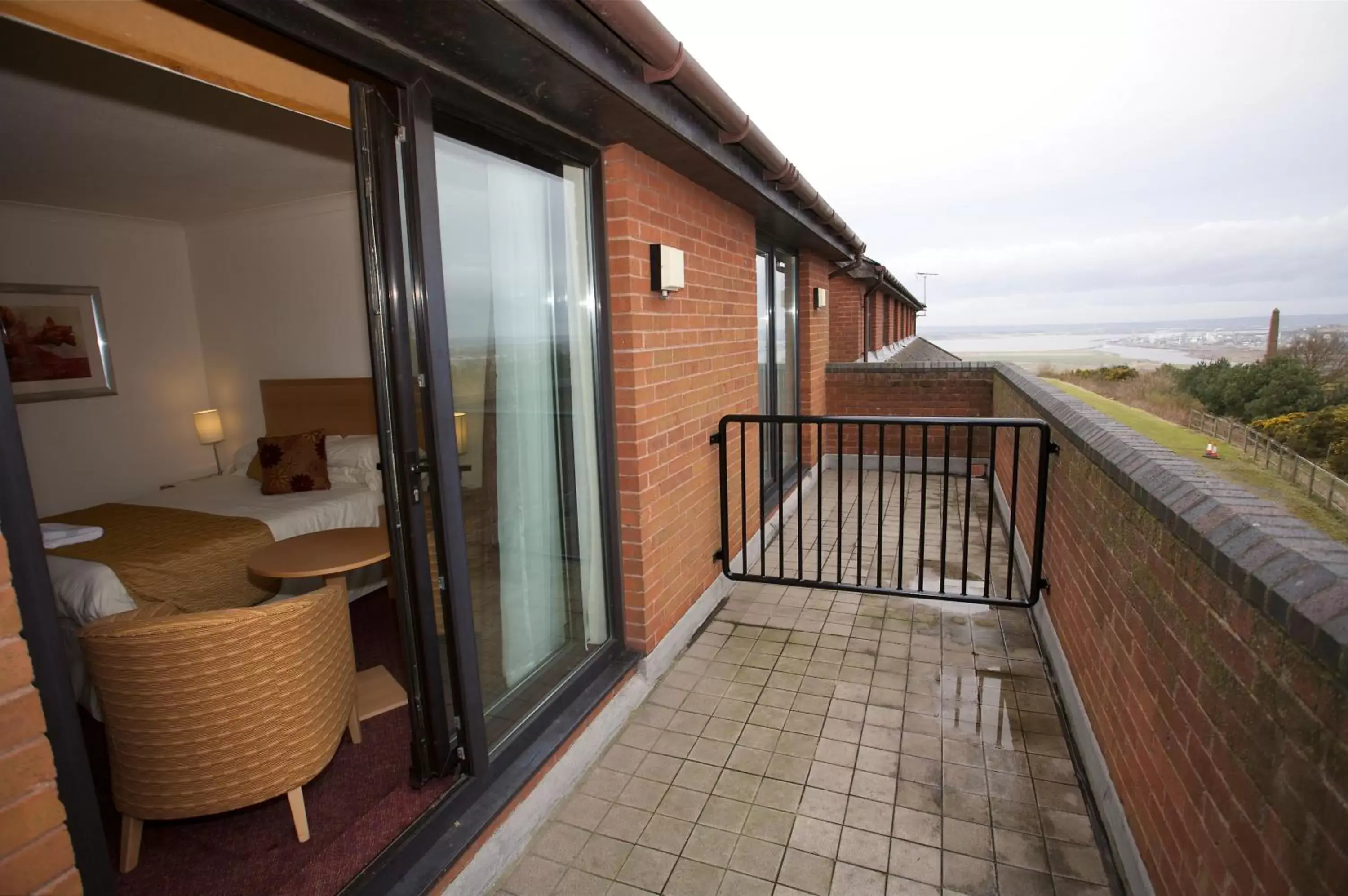 Balcony/Terrace in Best Western Frodsham Forest Hills Hotel