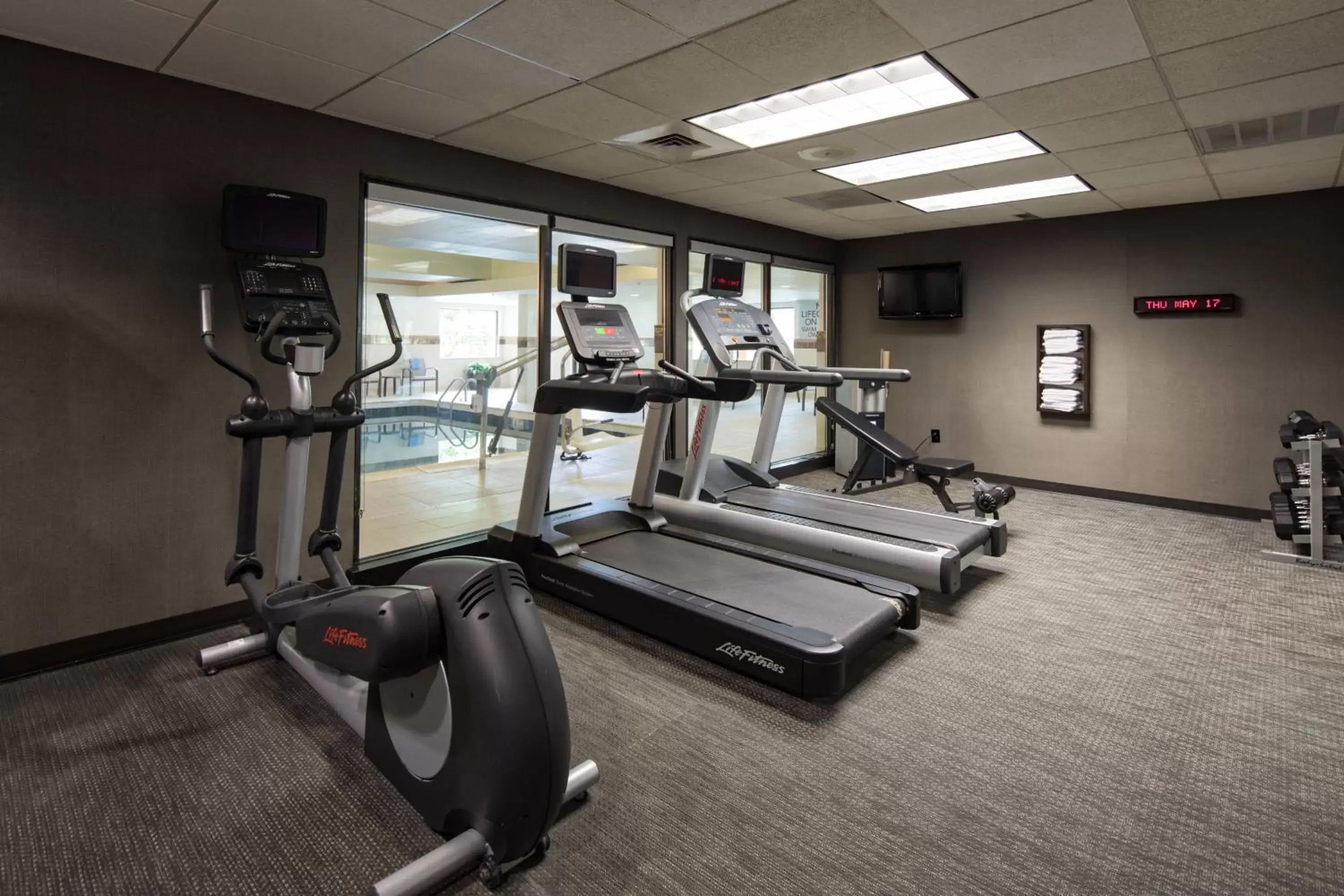 Fitness centre/facilities, Fitness Center/Facilities in Courtyard by Marriott Rock Hill