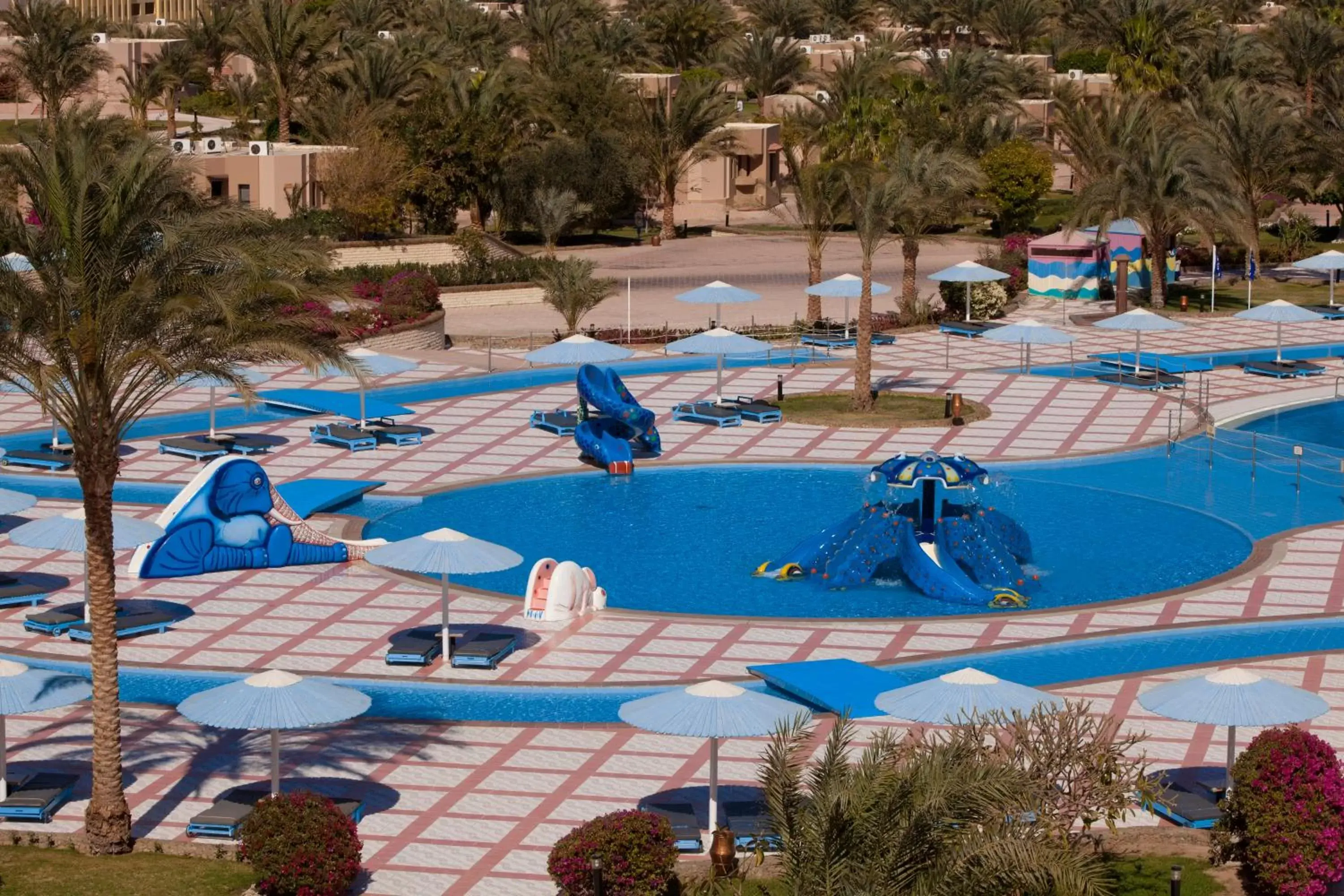 Swimming pool, Pool View in Pharaoh Azur Resort