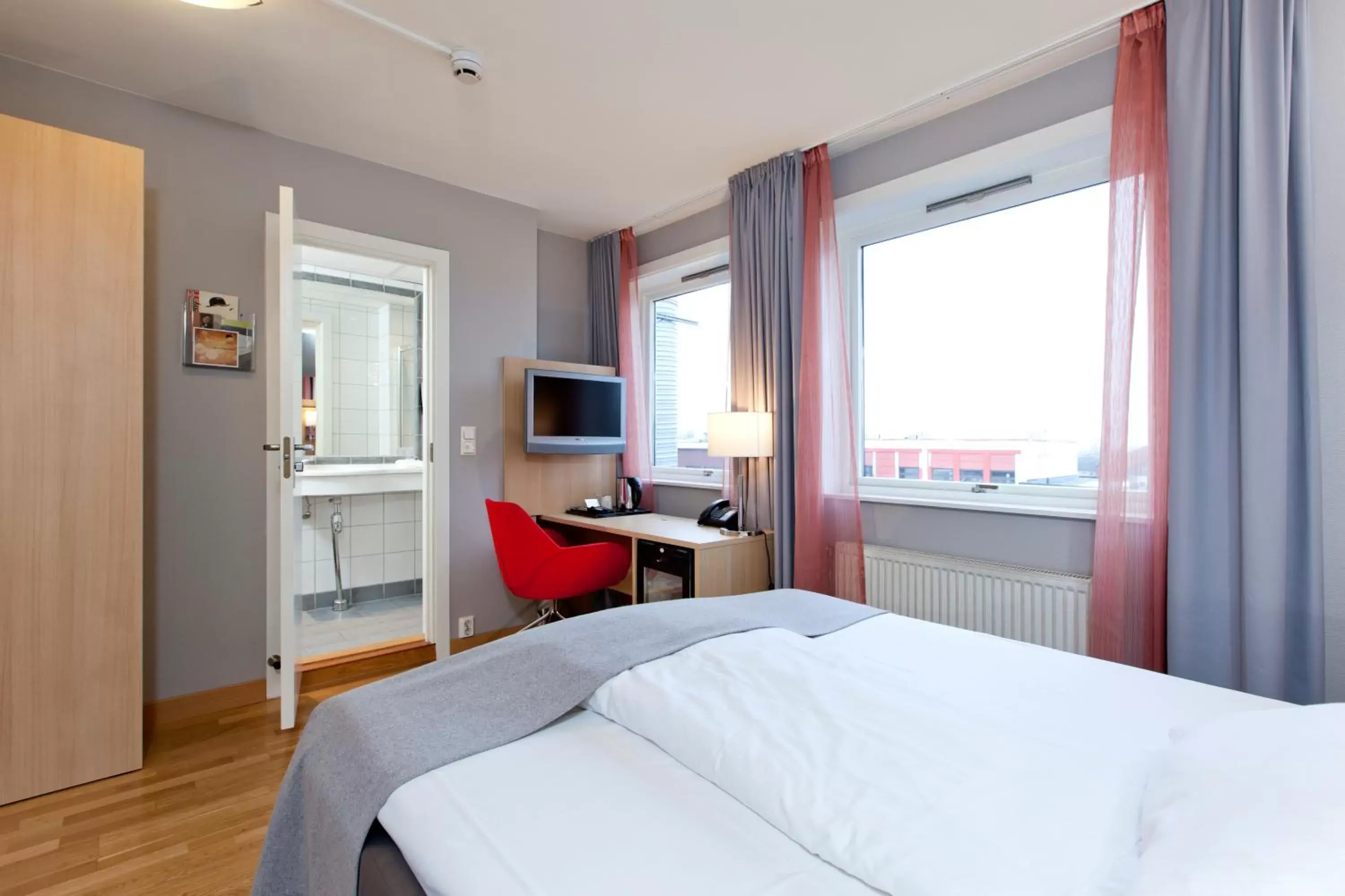Bed in Thon Hotel Lillestrøm