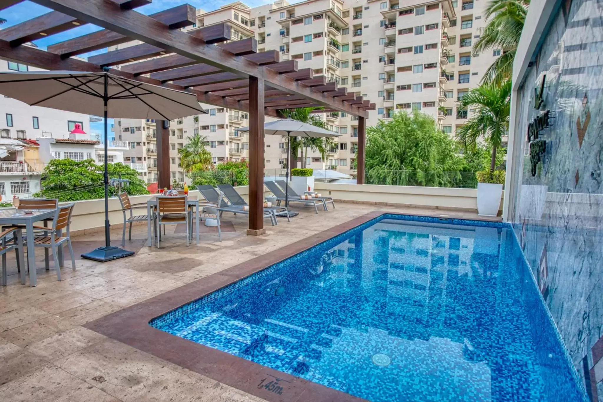 Pool view, Swimming Pool in Casa Nicole Boutique Hotel