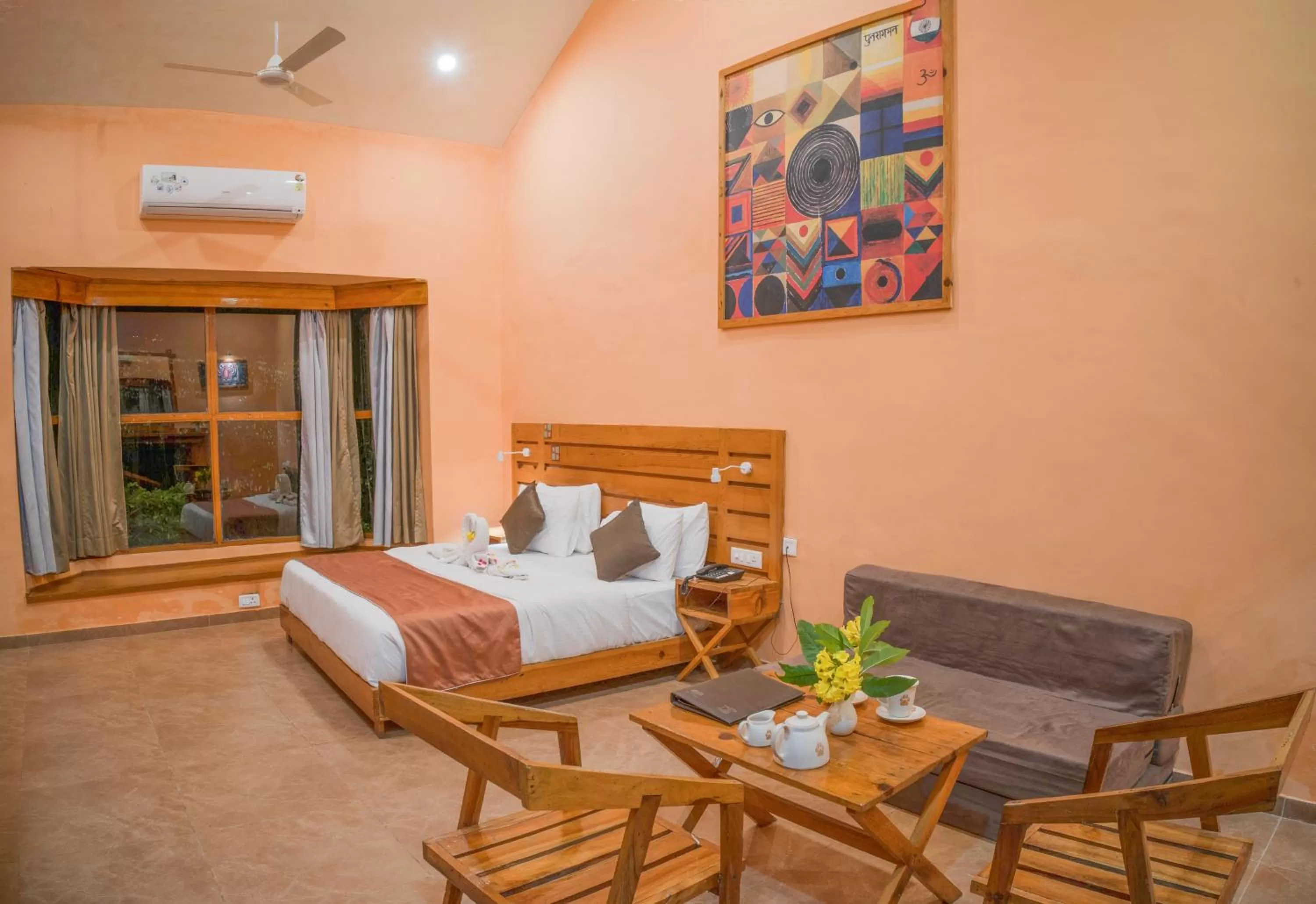 Bed in LaHermitage Resort