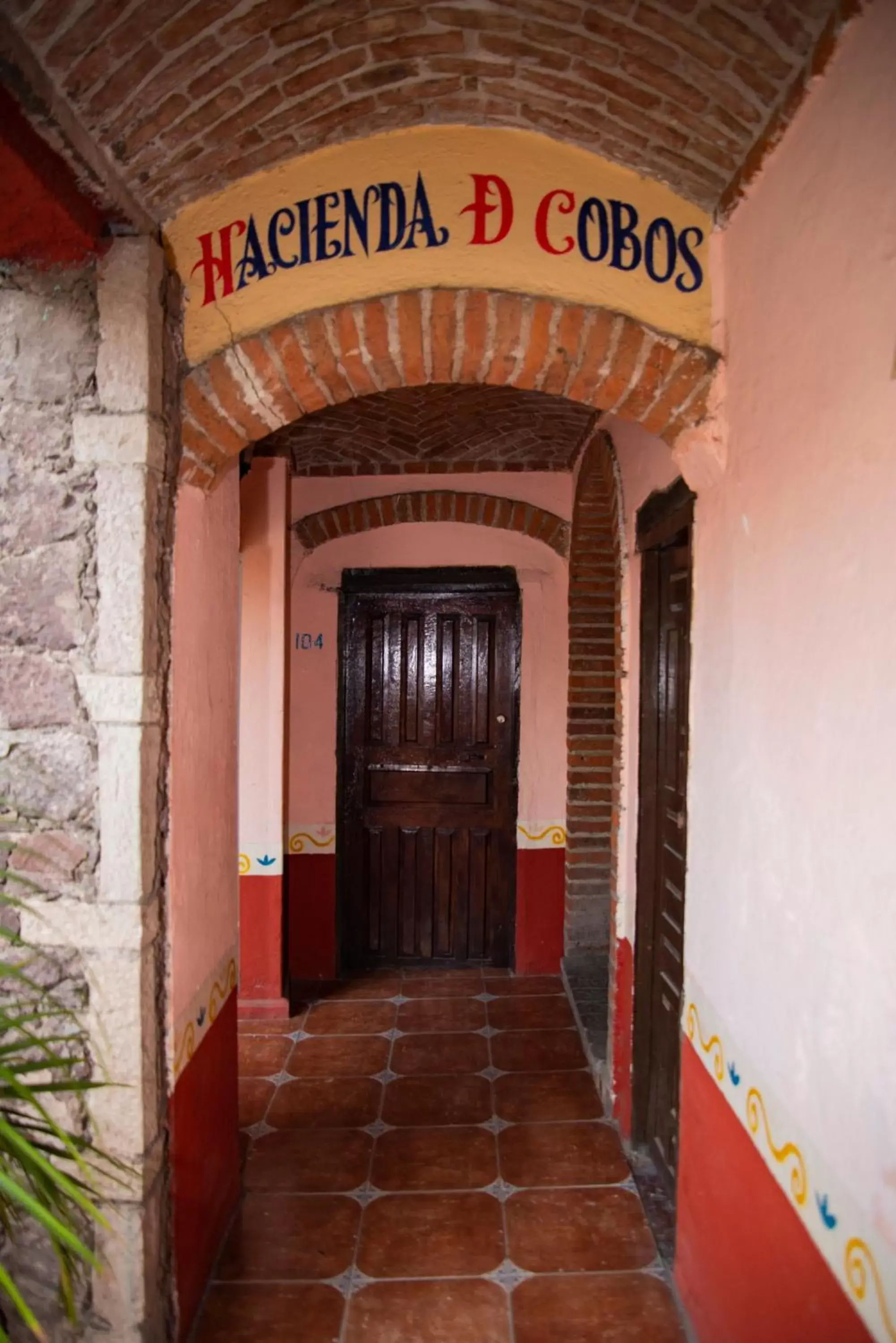 Property building in Hotel Hacienda de Cobos