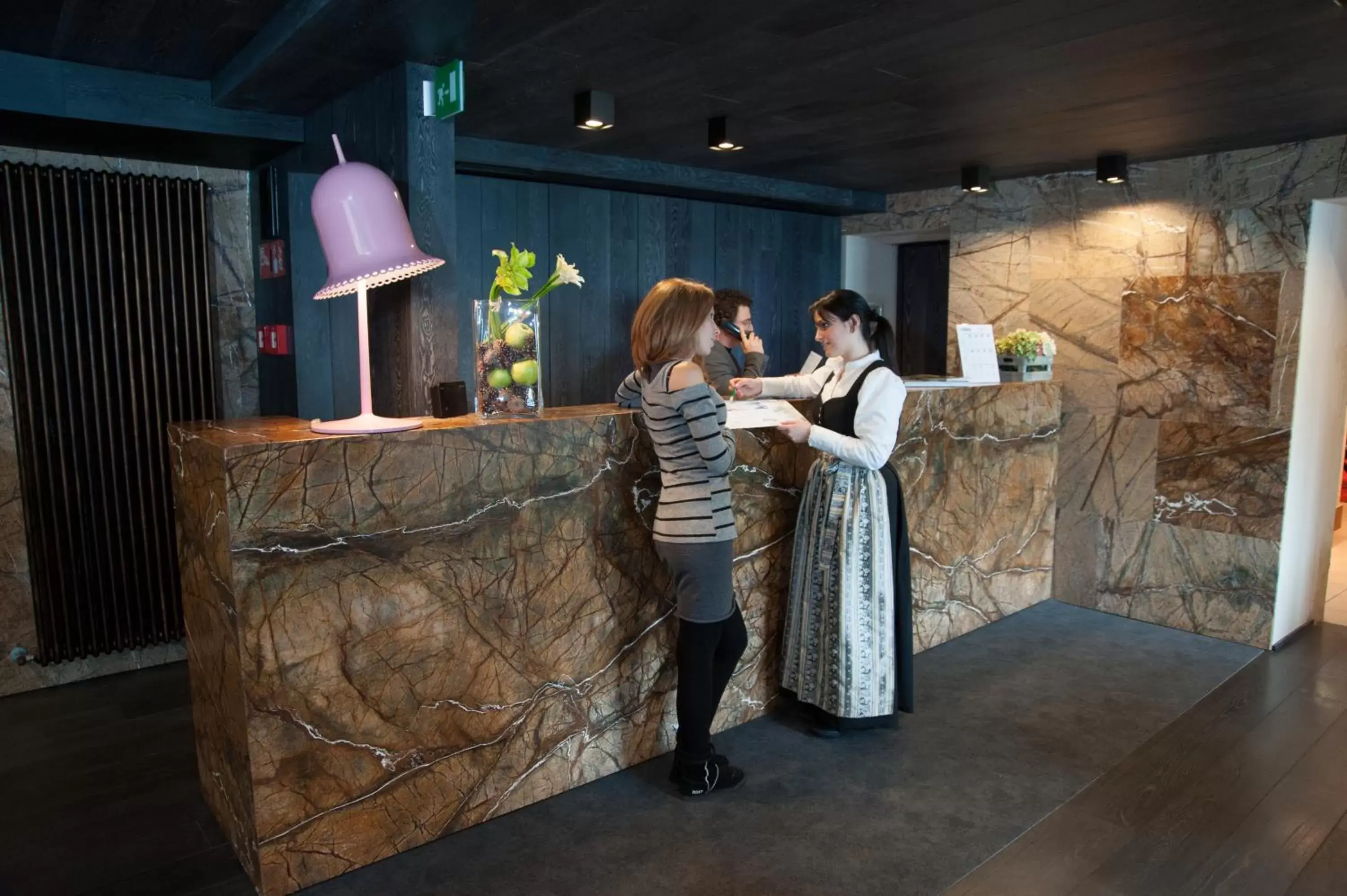 Lobby or reception in Alexander Charme Hotel