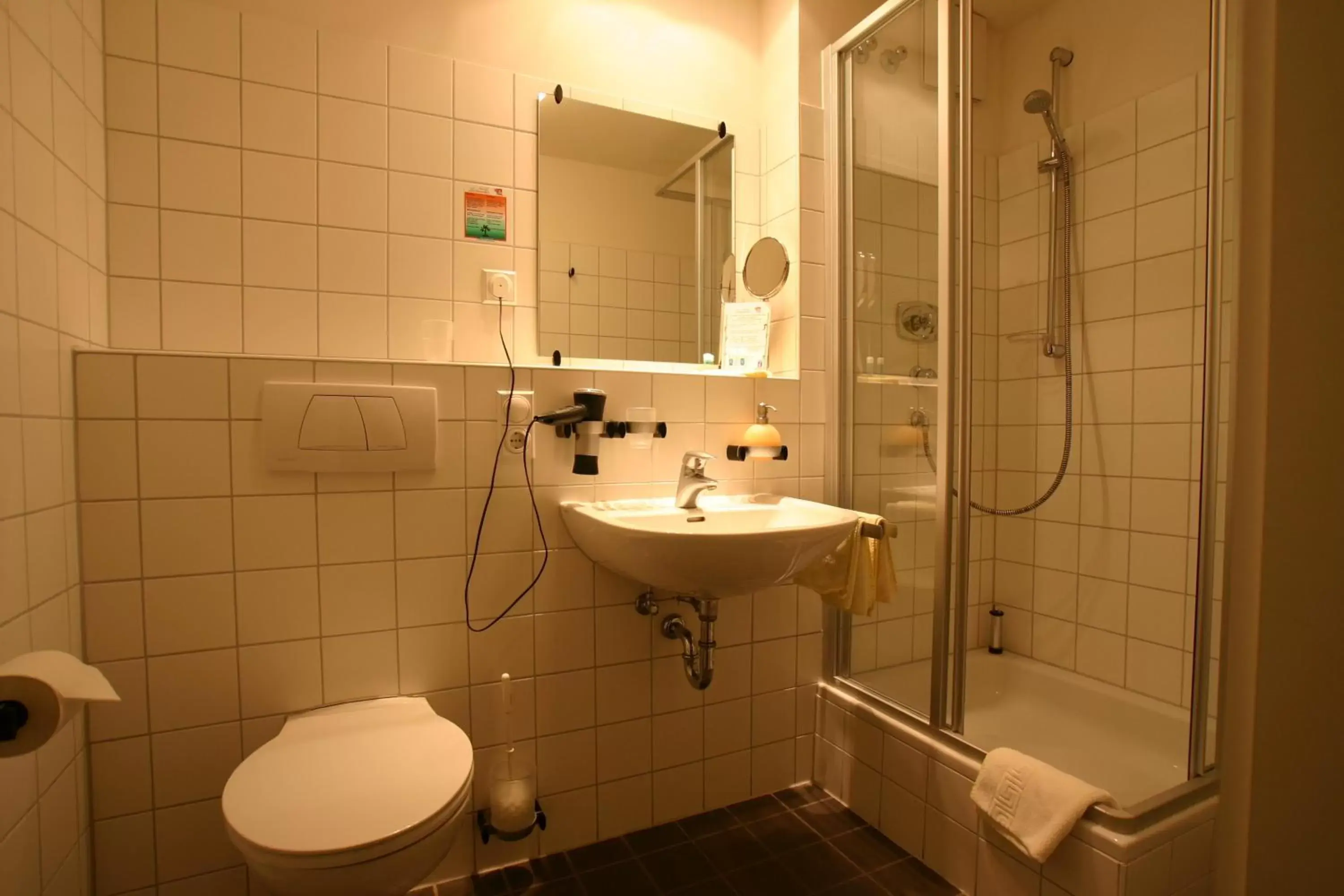 Bathroom in Hotel Hartl's Lindenmühle