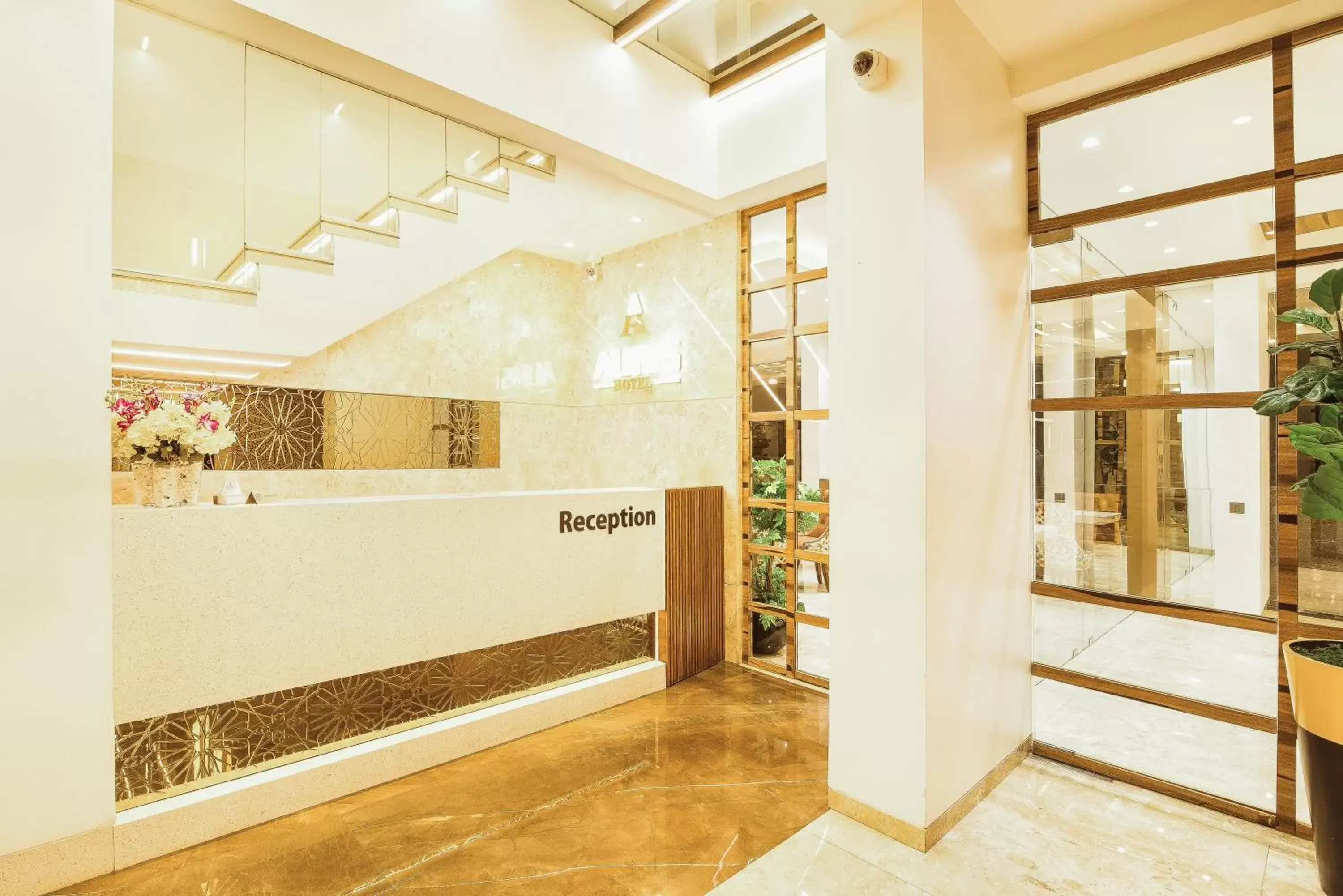 Lobby or reception in Hotel Auris & Banquets, Mumbai International Airport Lobby or reception in Hotel Auris & Banquets, Mumbai International Airport