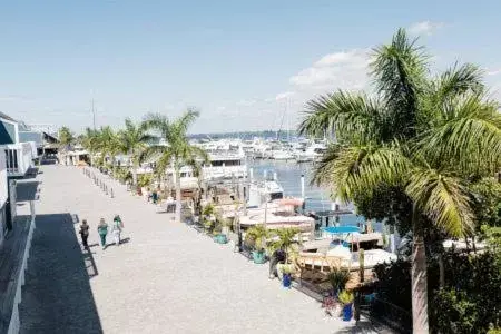 Balcony/Terrace, Beach in The Suites at Fishermen's Village - 2 Bedroom Suites