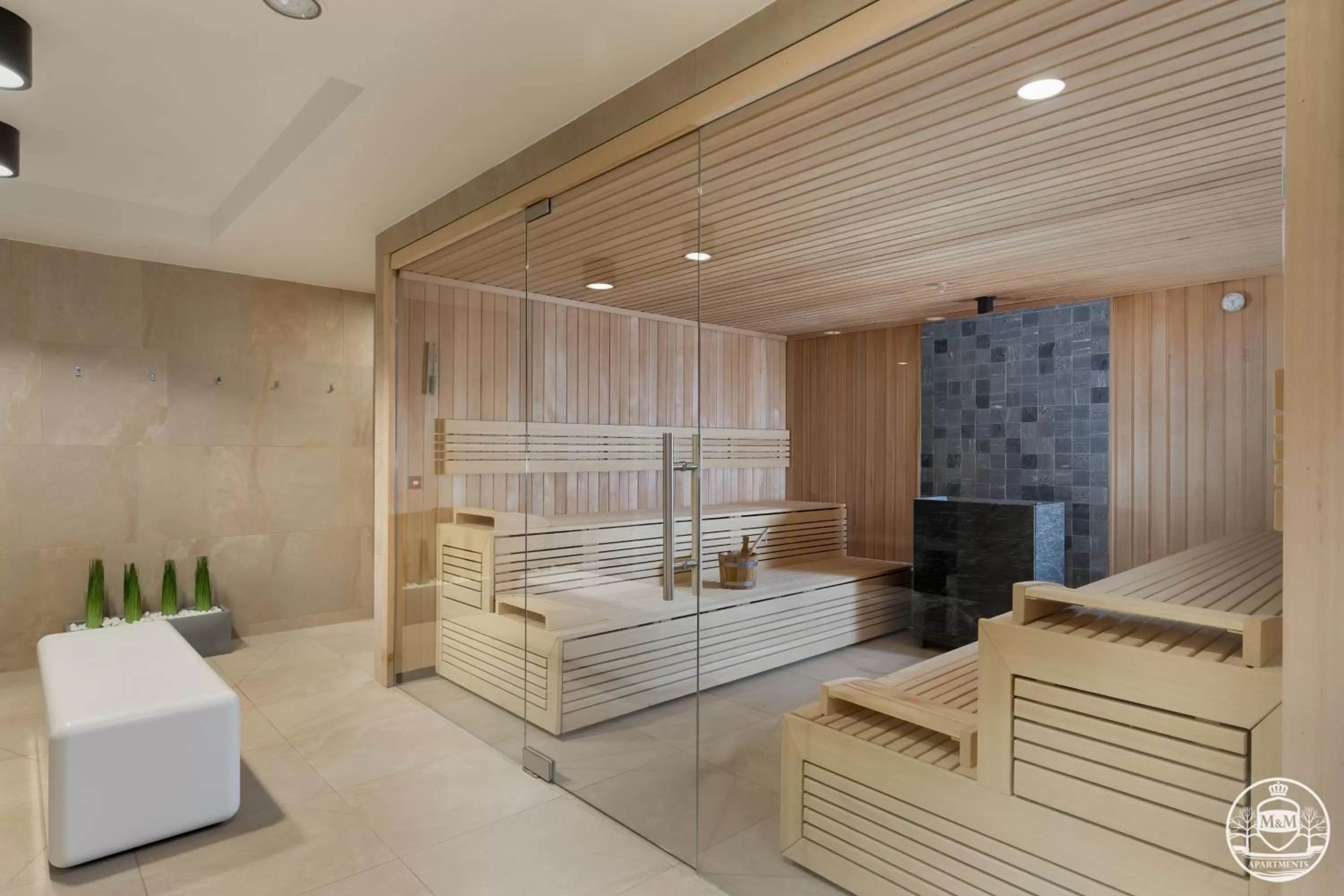 Sauna in M&M-Spa&Art Bali, Nadmorskie Tarasy