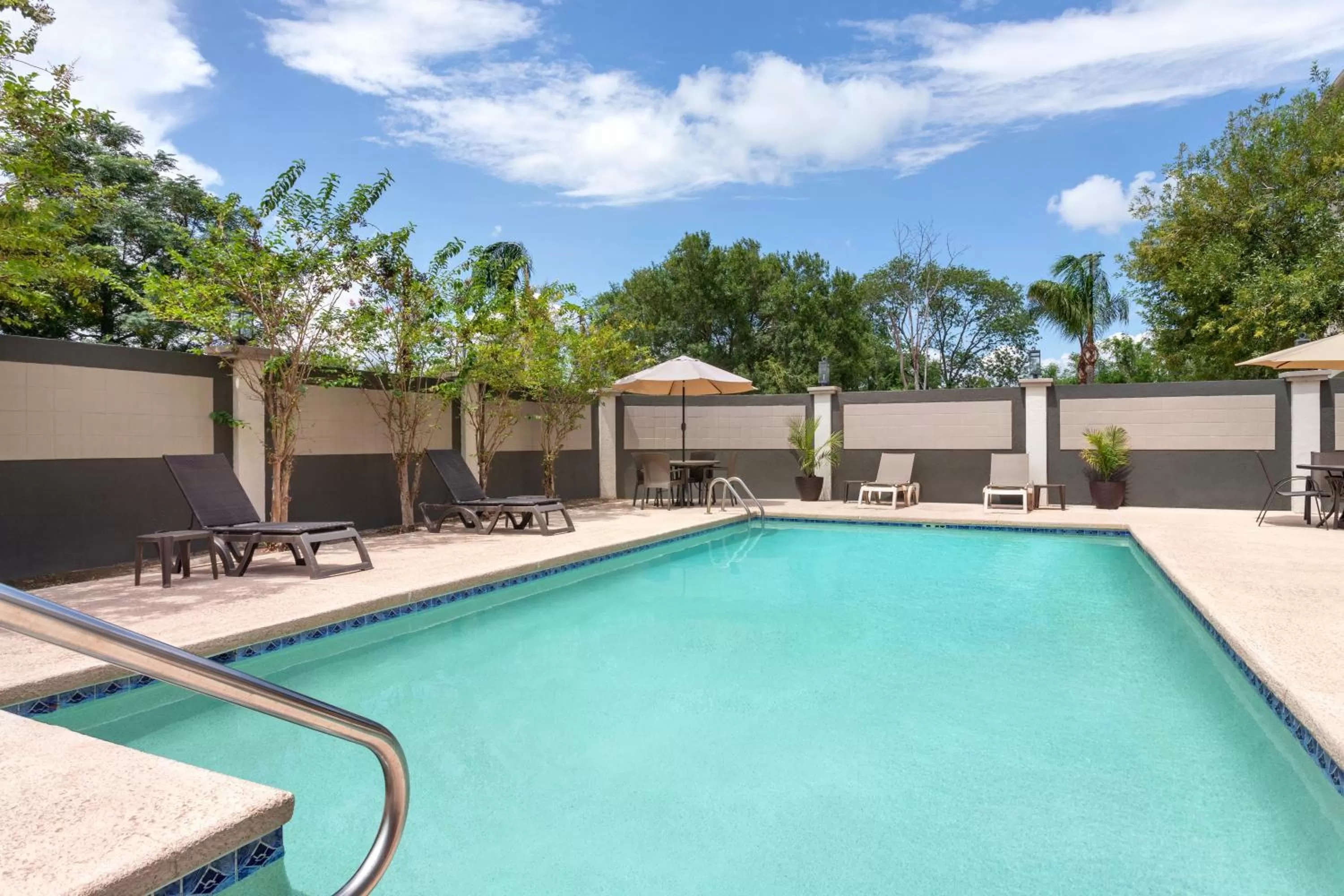 Pool view in La Quinta by Wyndham Brownsville North