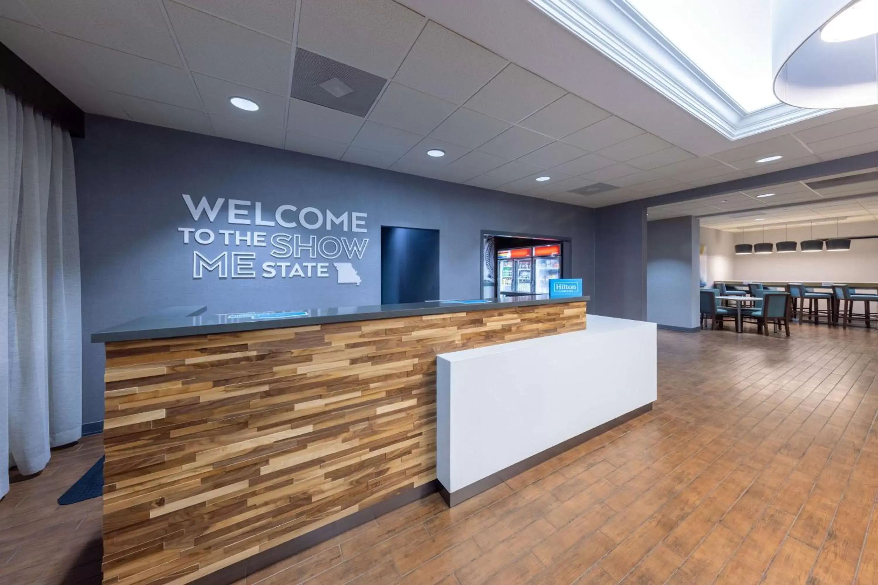 Lobby or reception in Hampton Inn Saint Robert