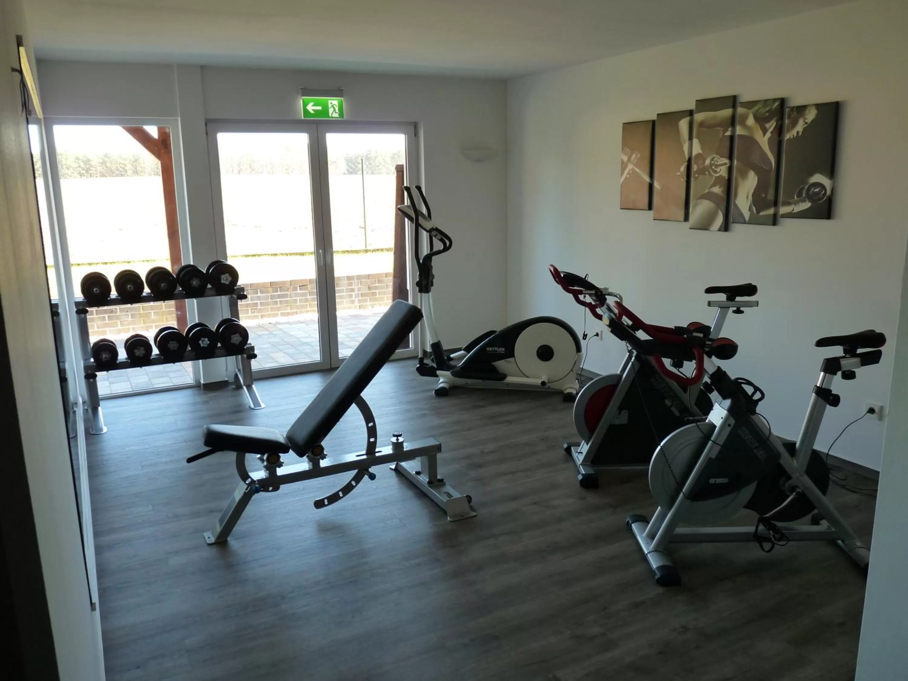 Fitness centre/facilities in Spreewaldhof Romantik - Hotel Garni