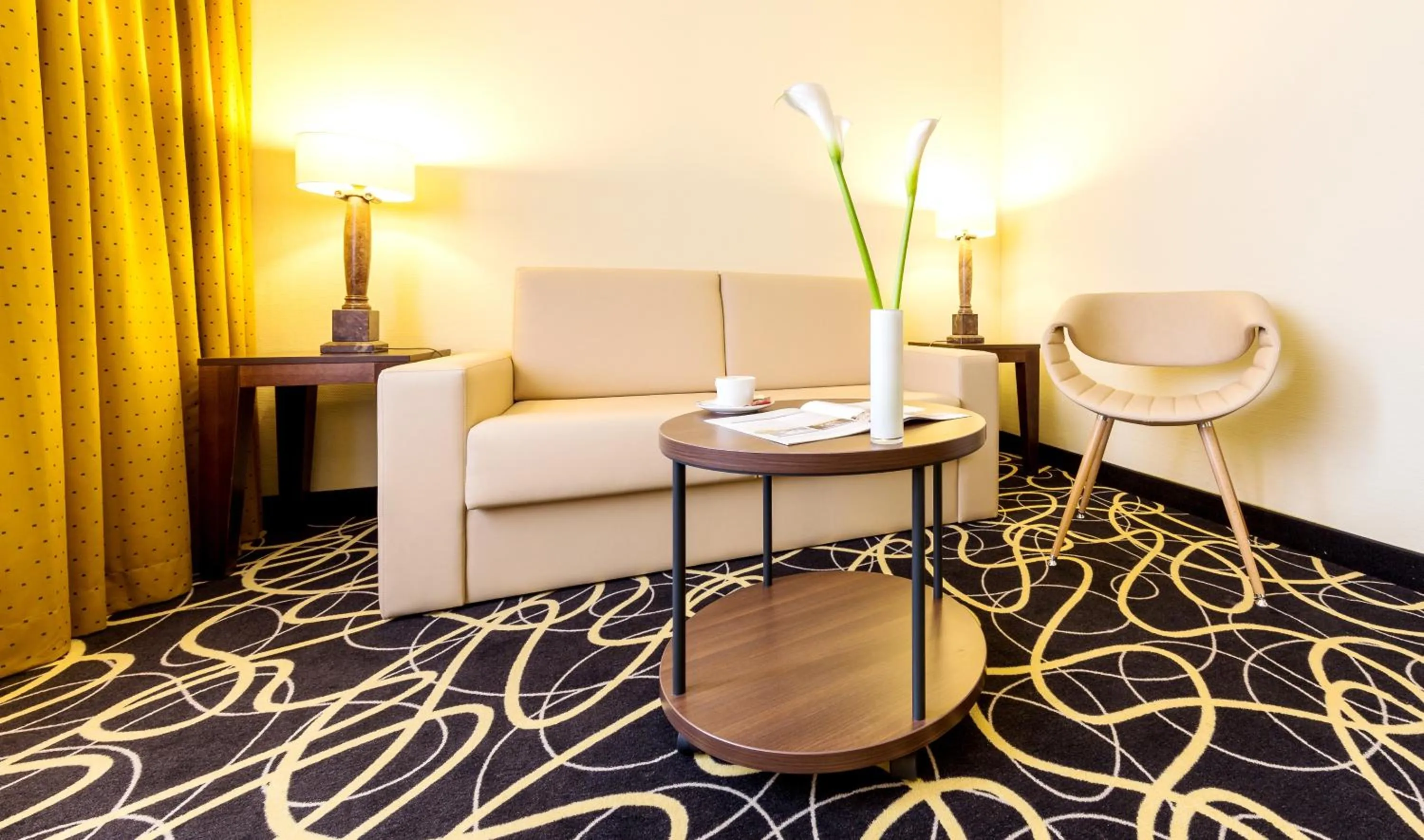 Photo of the whole room in relexa hotel Stuttgarter Hof